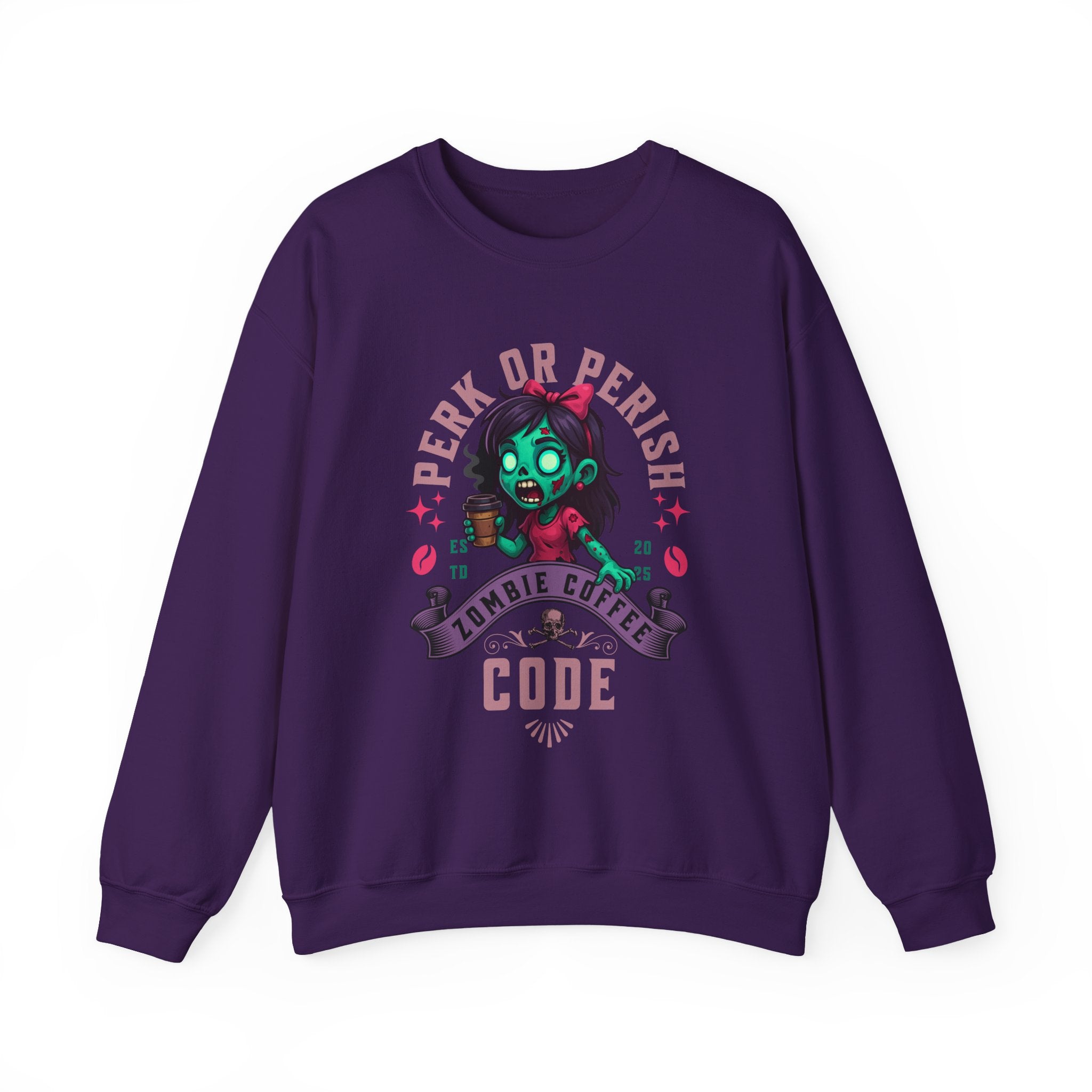 Perk or Perish Sweatshirt Printify