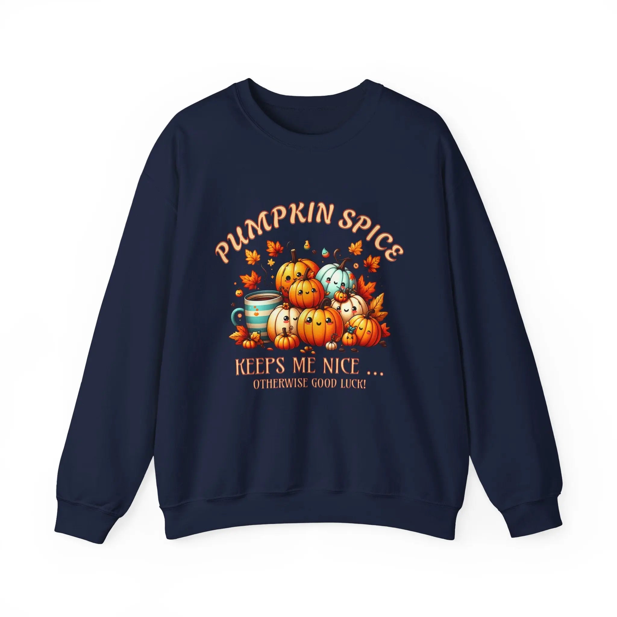 Pumpkin Spice Sweatshirt - Otherwise Good Luck Printify