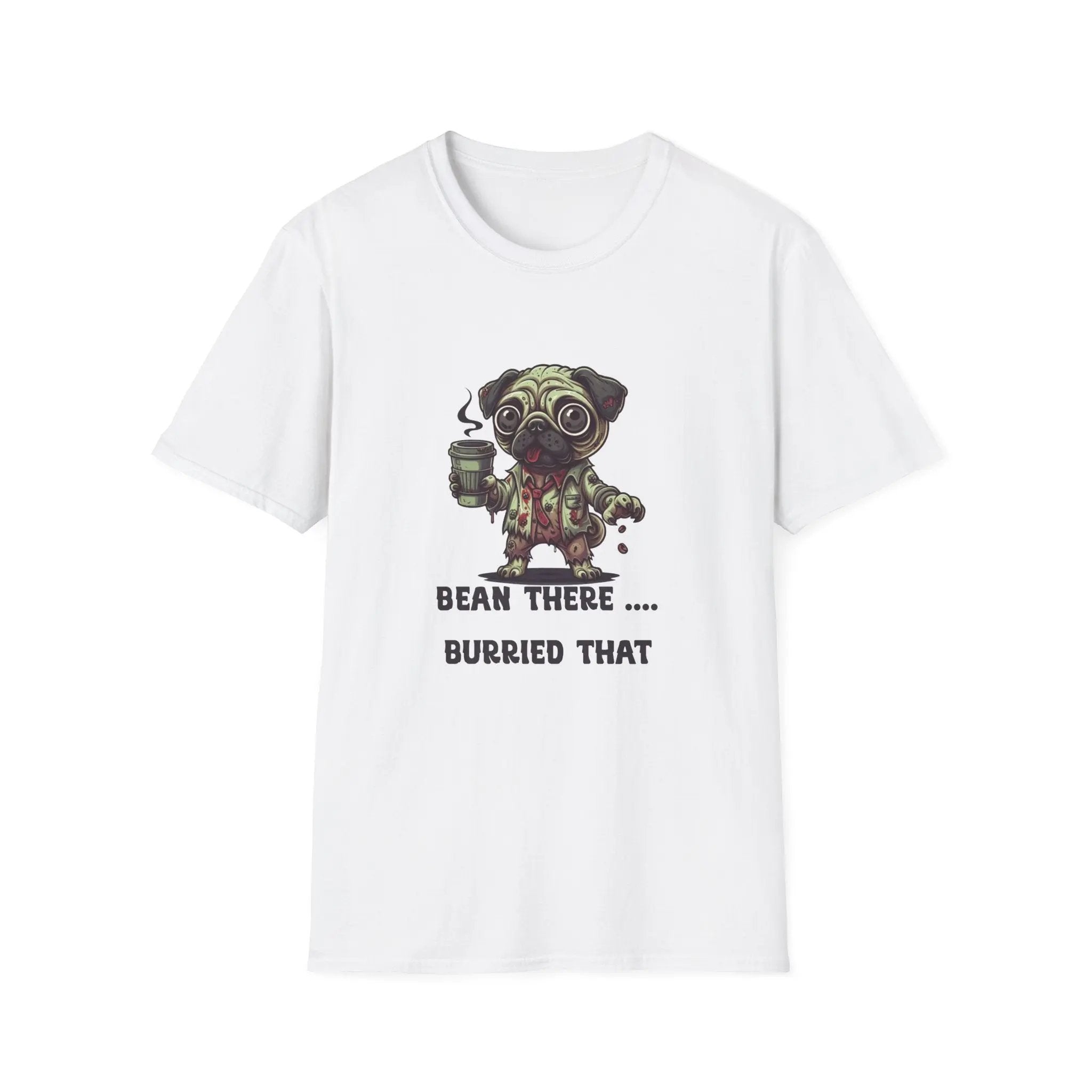 Zombie Dog Coffee T-Shirt – “Bean There, Buried That” - Boldly Bitter Company