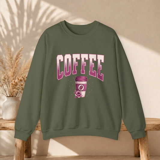 Coffee Graphic Sweatshirt Printify