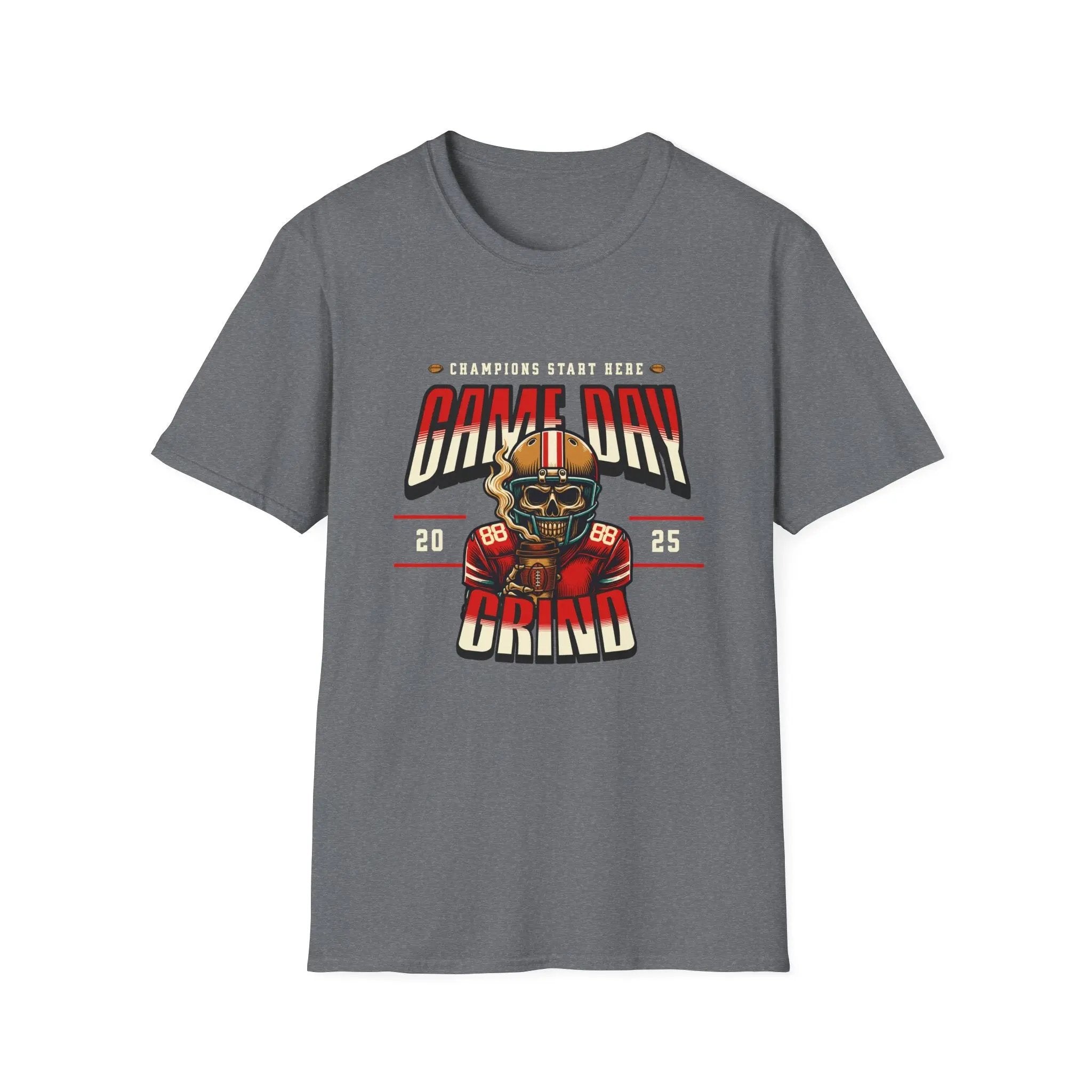 Game Day Grind T-shirt - Football Graphic Tee - Boldly Bitter Company