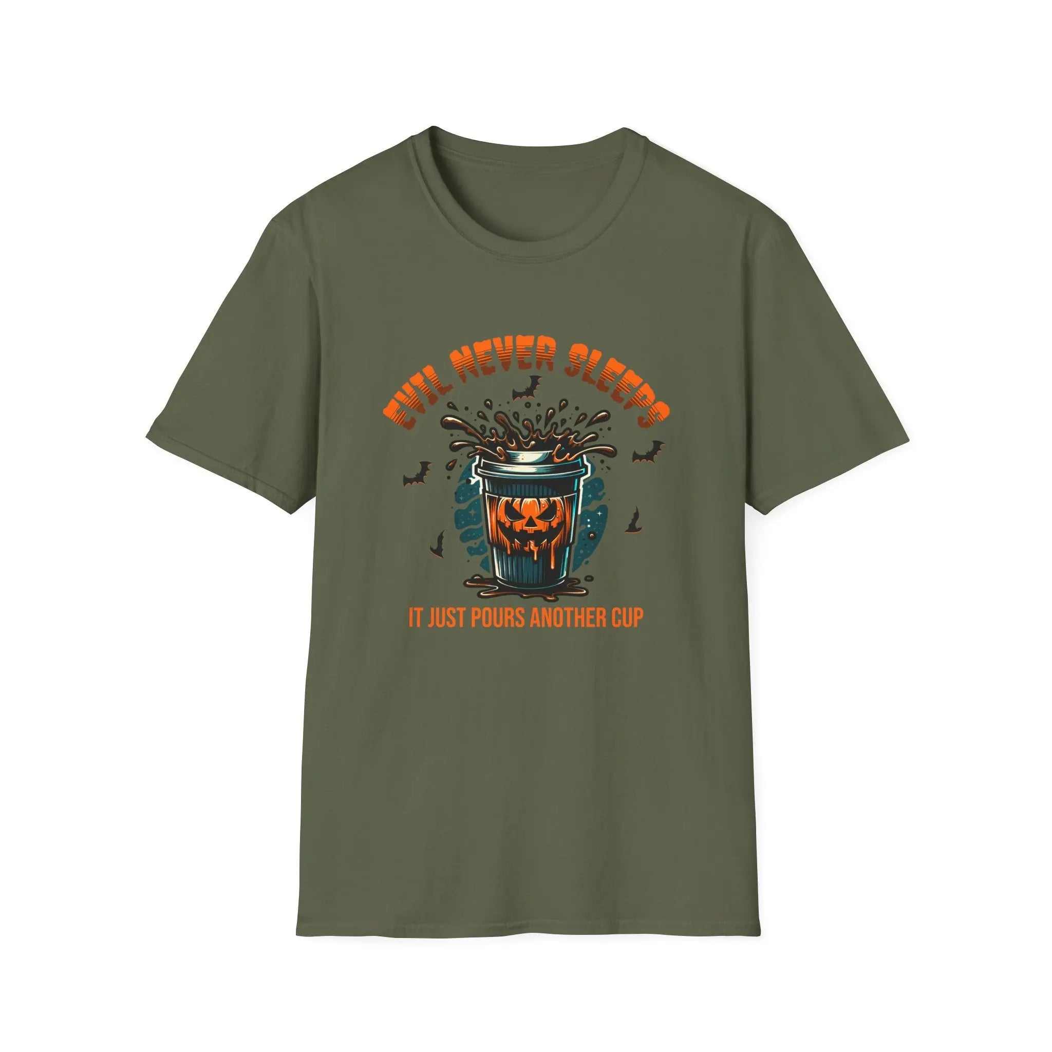 Evil Never Sleeps T-shirt Printify