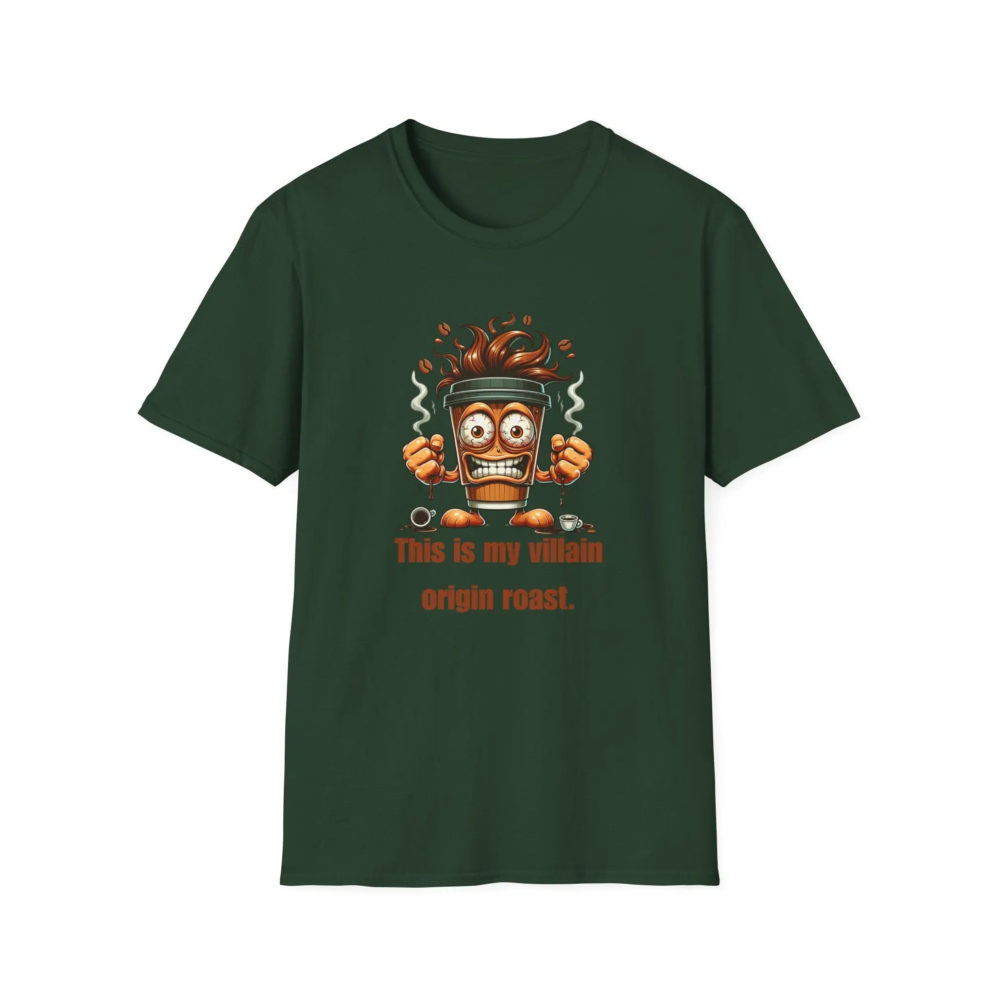 Villain Origin Roast T-shirt - Boldly Bitter Company