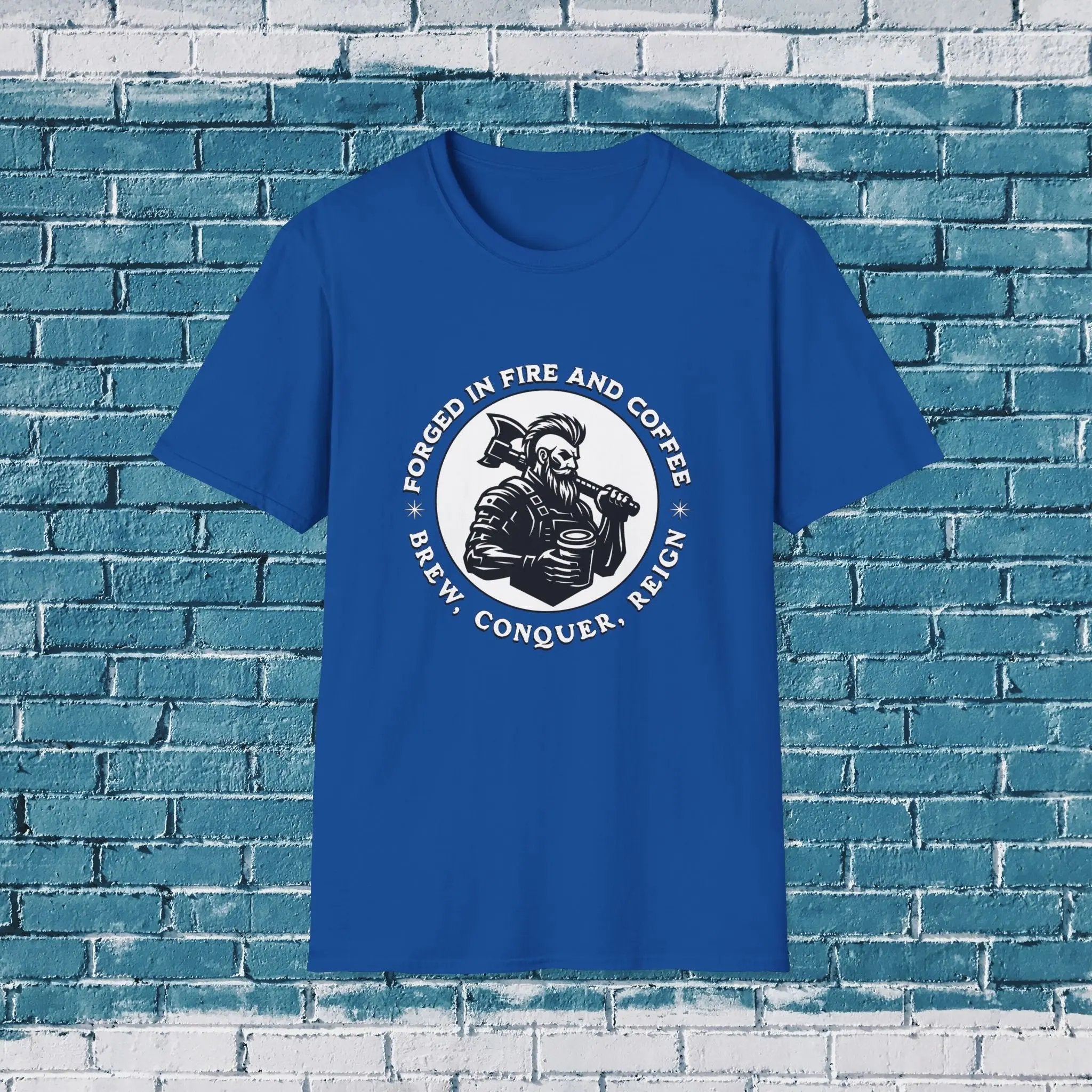 Forged in Fire Viking T-Shirt Printify