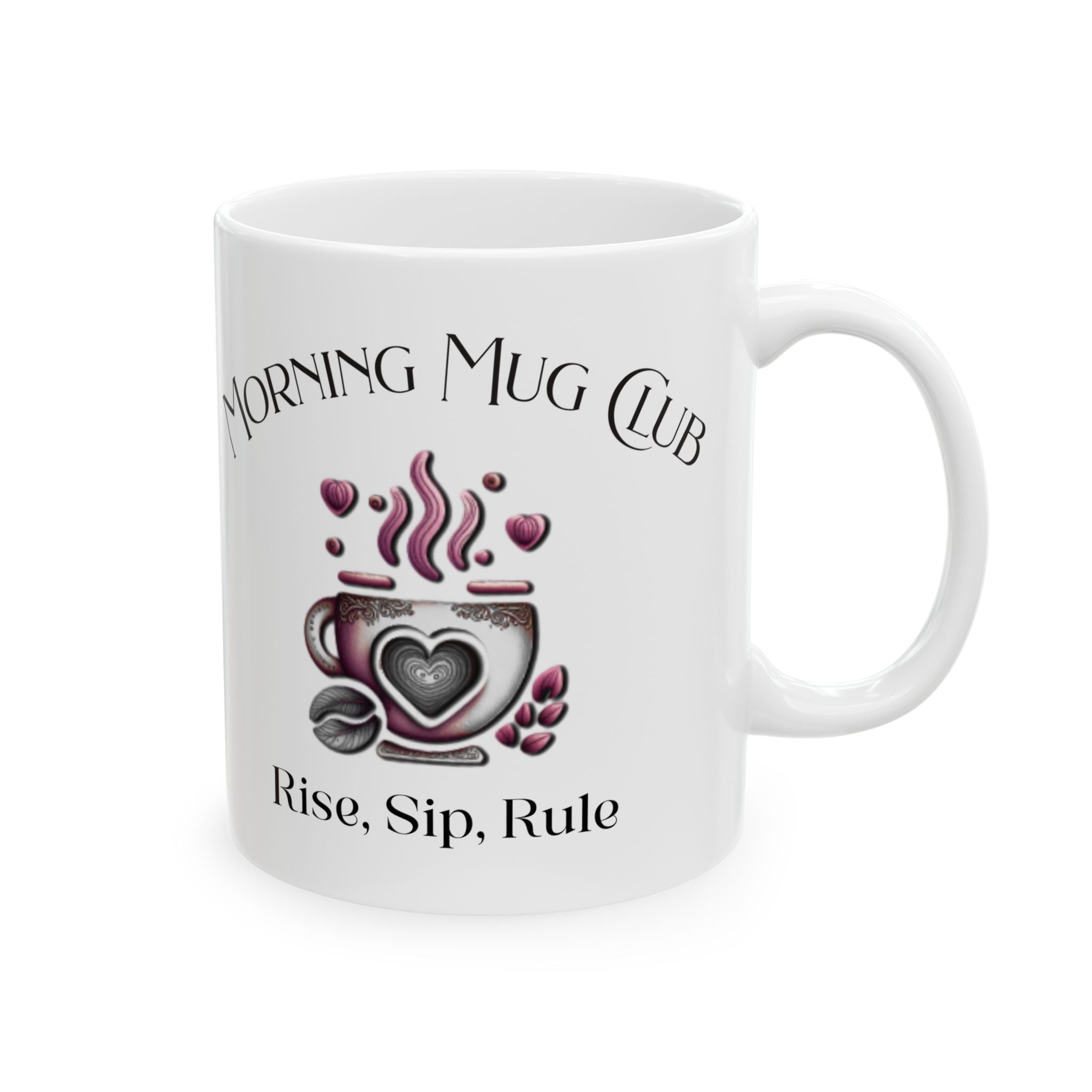Rise Sip Rule Mug Printify