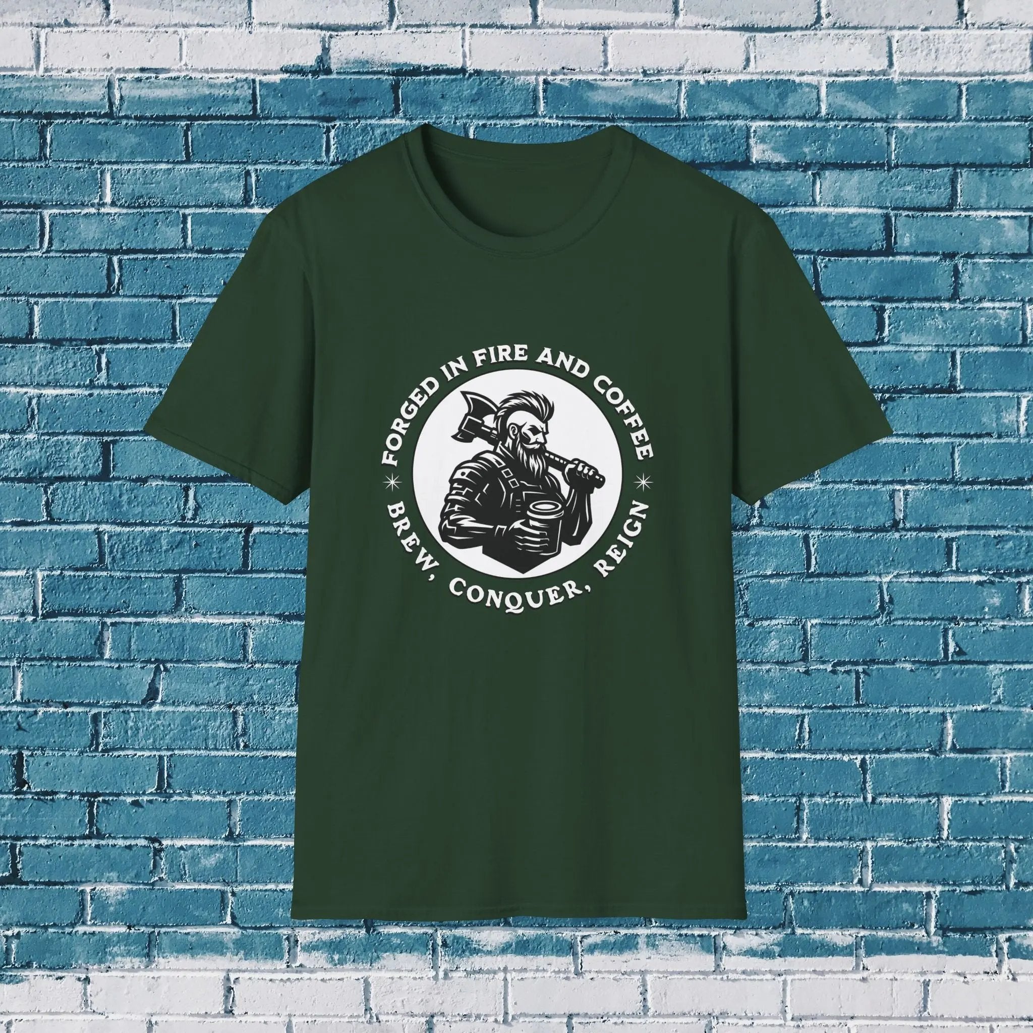 Forged in Fire Viking T-Shirt Printify
