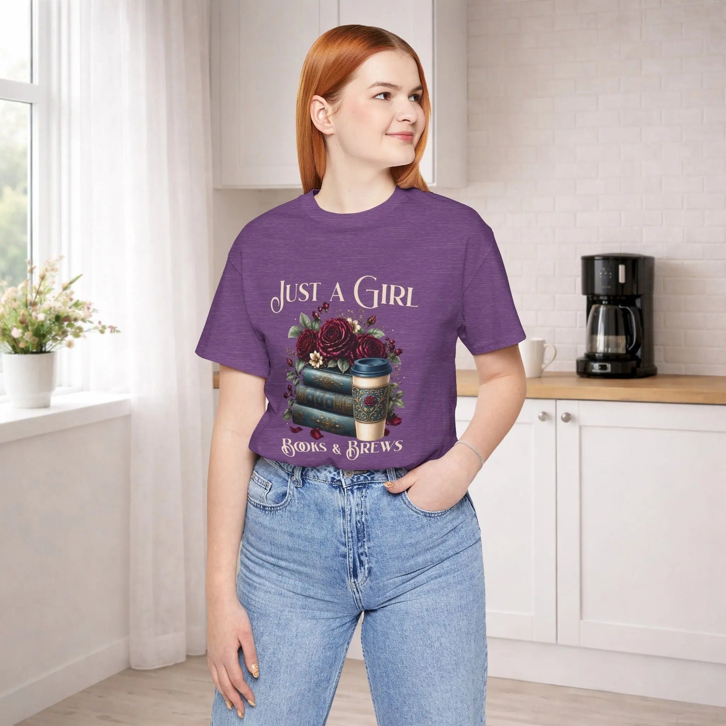 Books & Brews T-Shirt Printify
