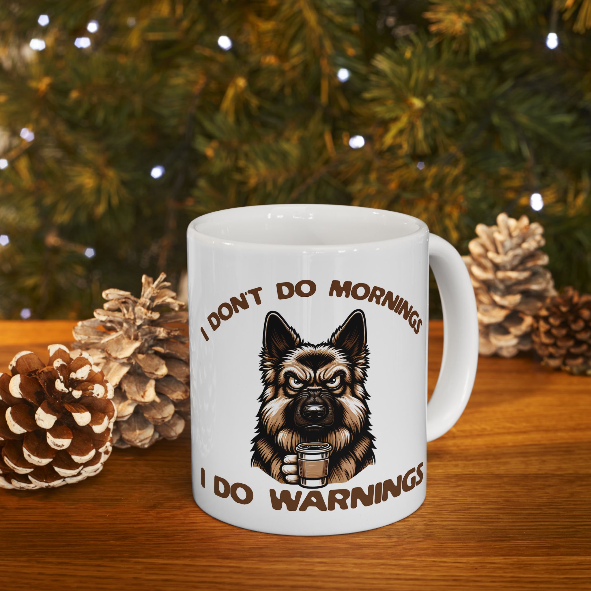 Warnings 11 oz Mug Printify