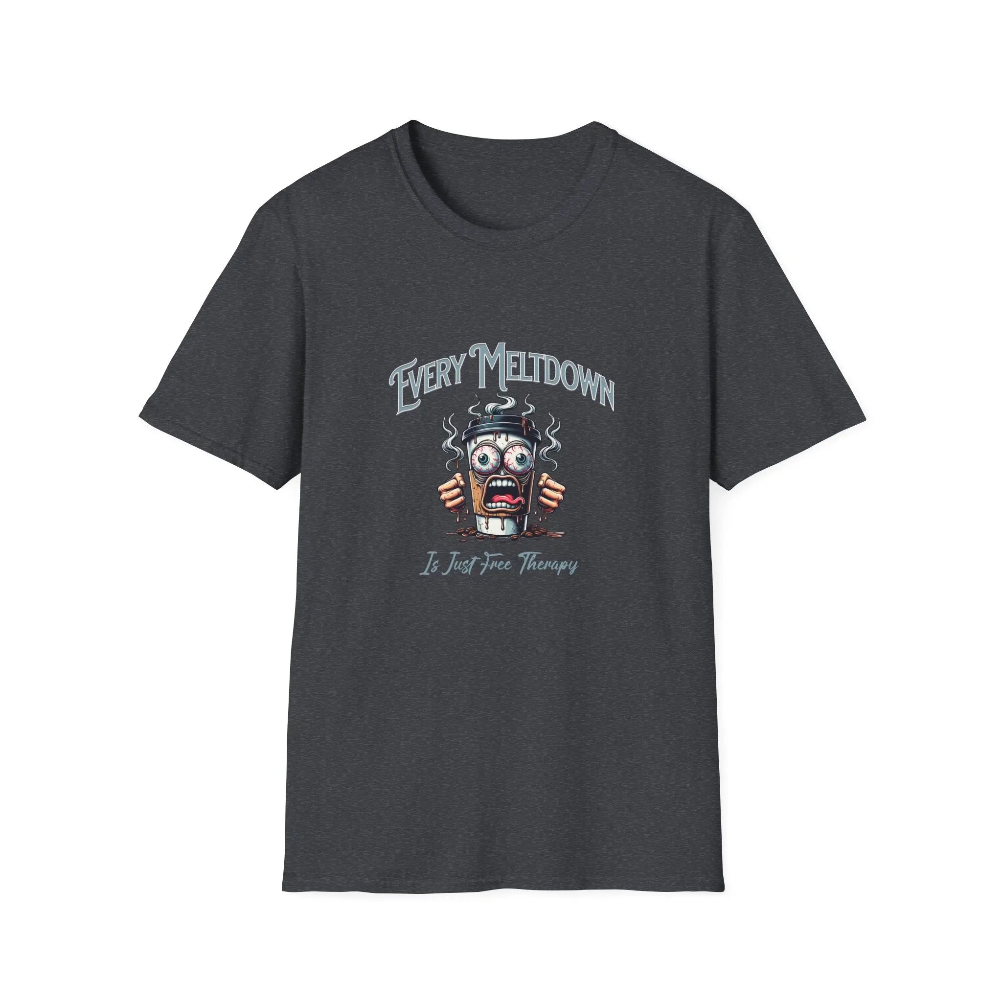 Therapy Coffee Cup T-shirt Printify