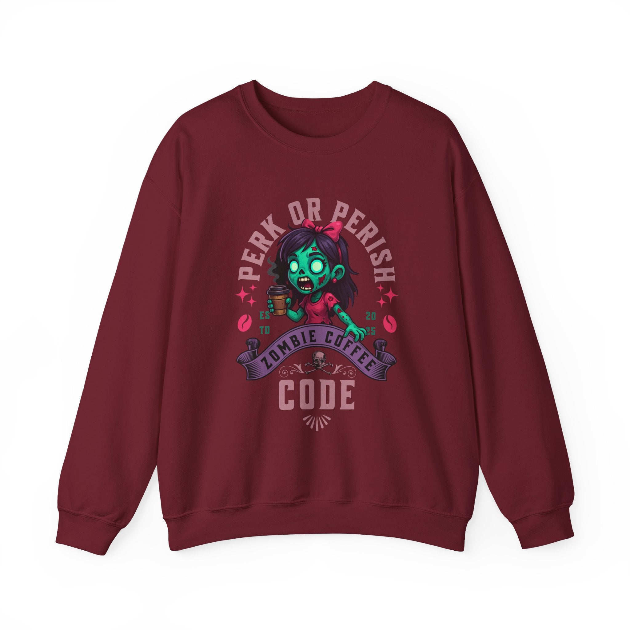 Perk or Perish Sweatshirt Printify