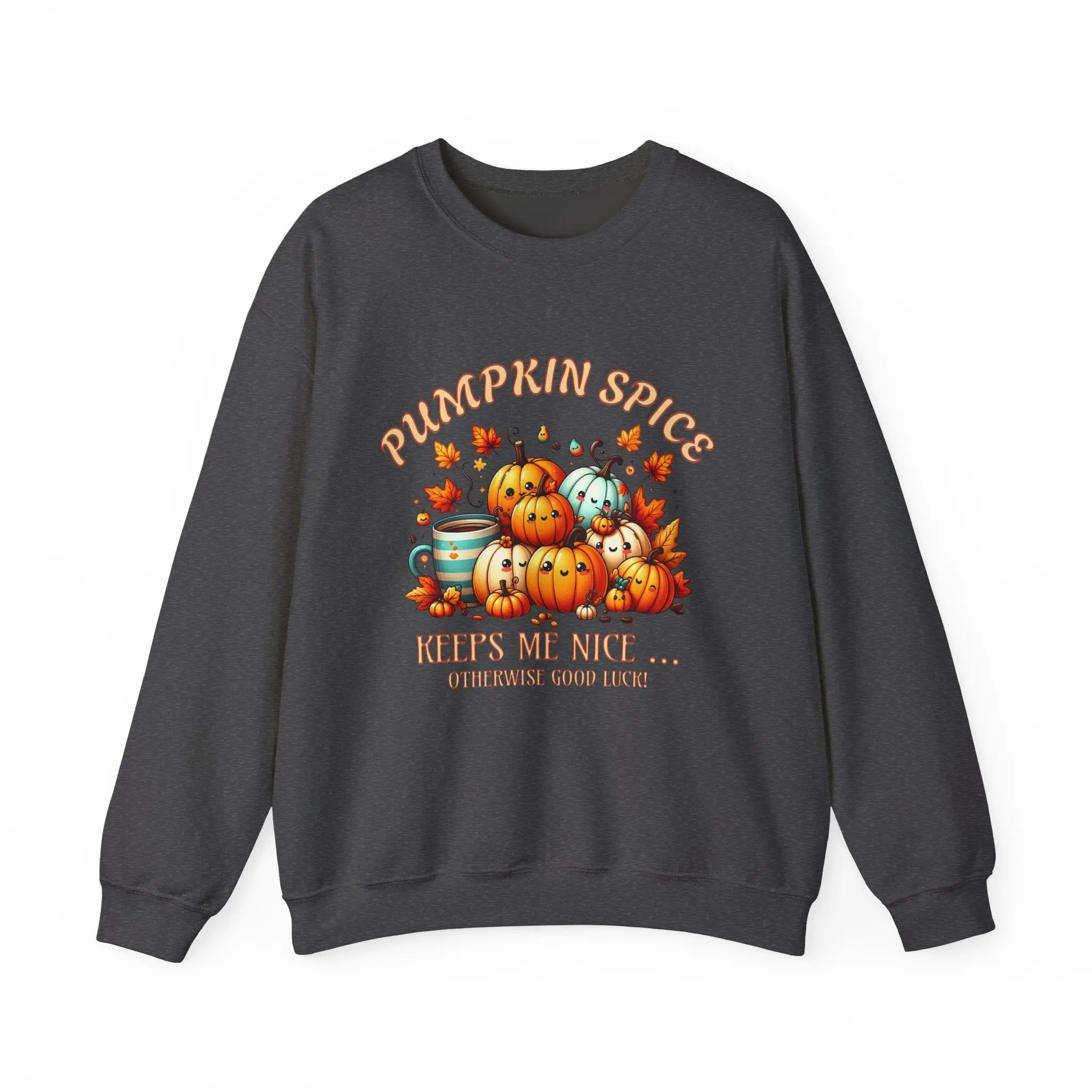 Pumpkin Spice Sweatshirt - Otherwise Good Luck Printify
