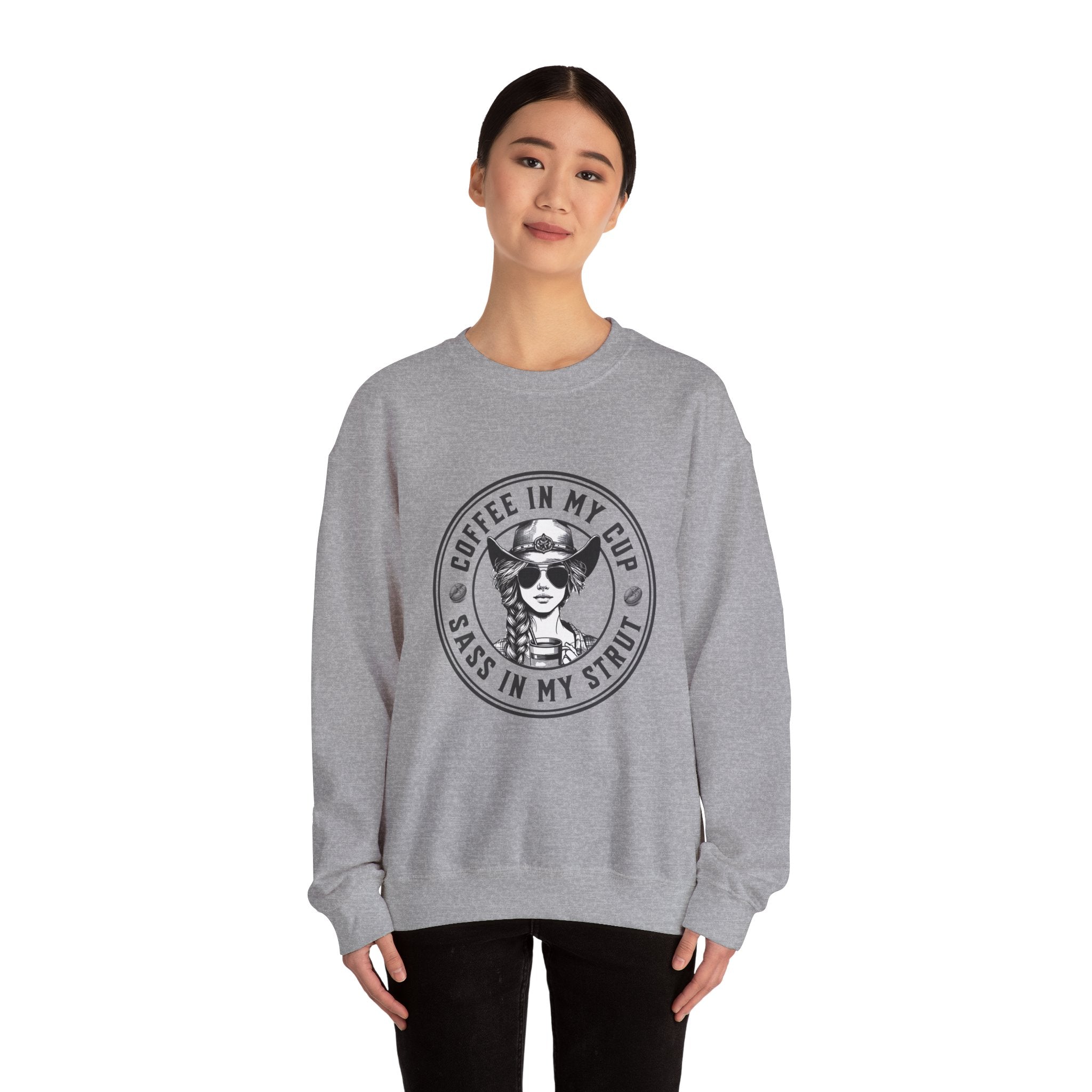 Sass In My Strut Sweatshirt Printify