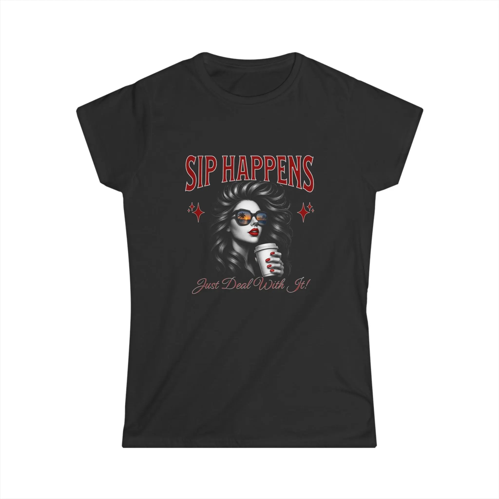 Deal with it t-shirt Printify