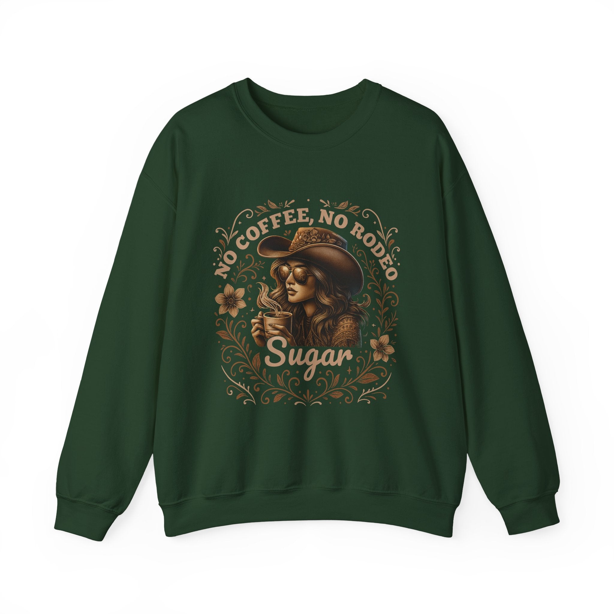 No Coffee, No Rodeo Sweatshirt Printify