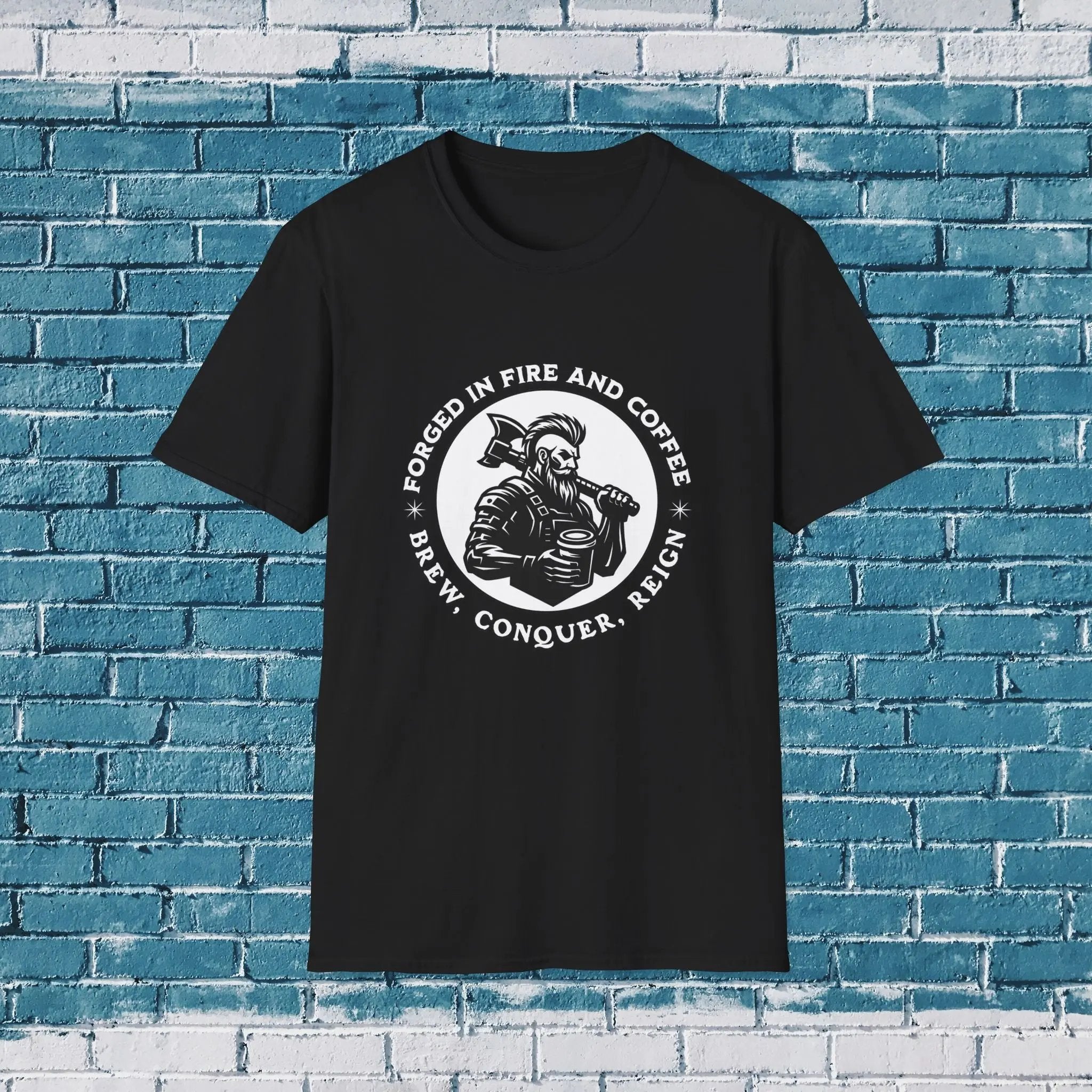 Forged in Fire Viking T-Shirt Printify
