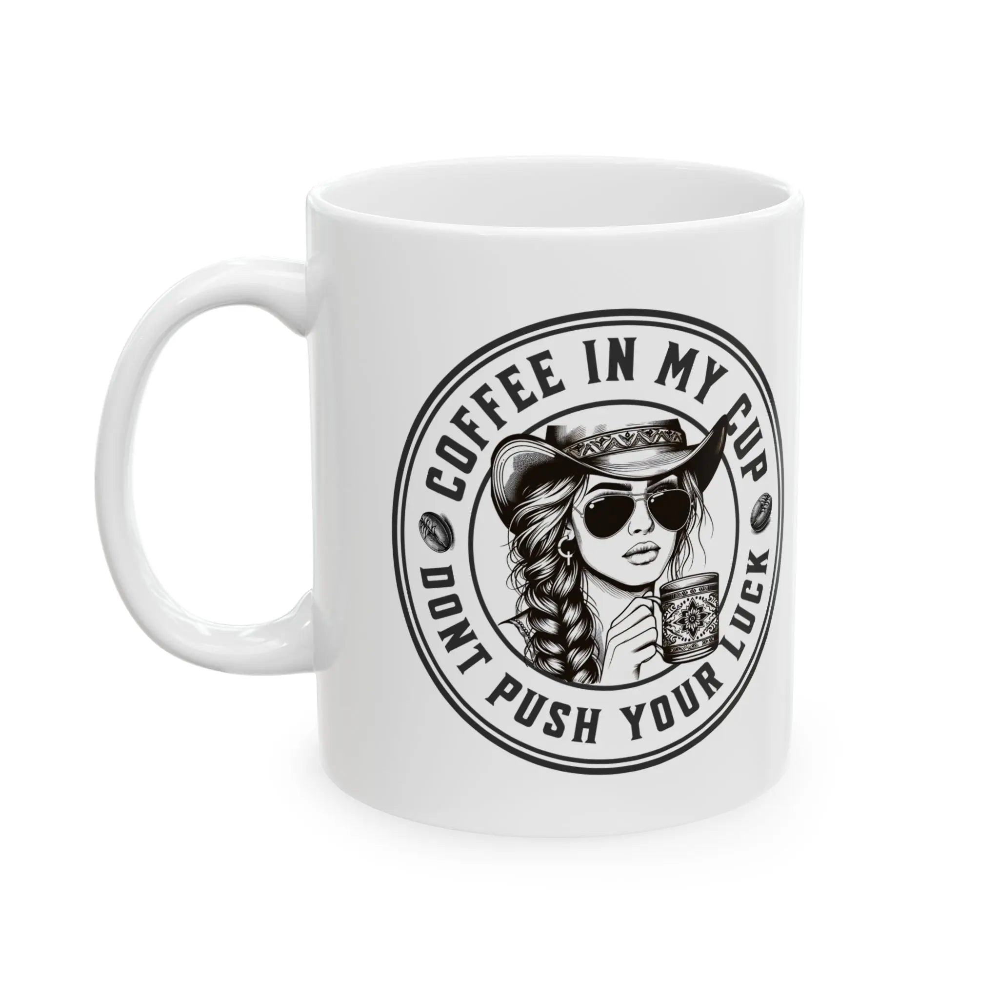 Push Your Luck 11oz Mug - Boldly Bitter Company