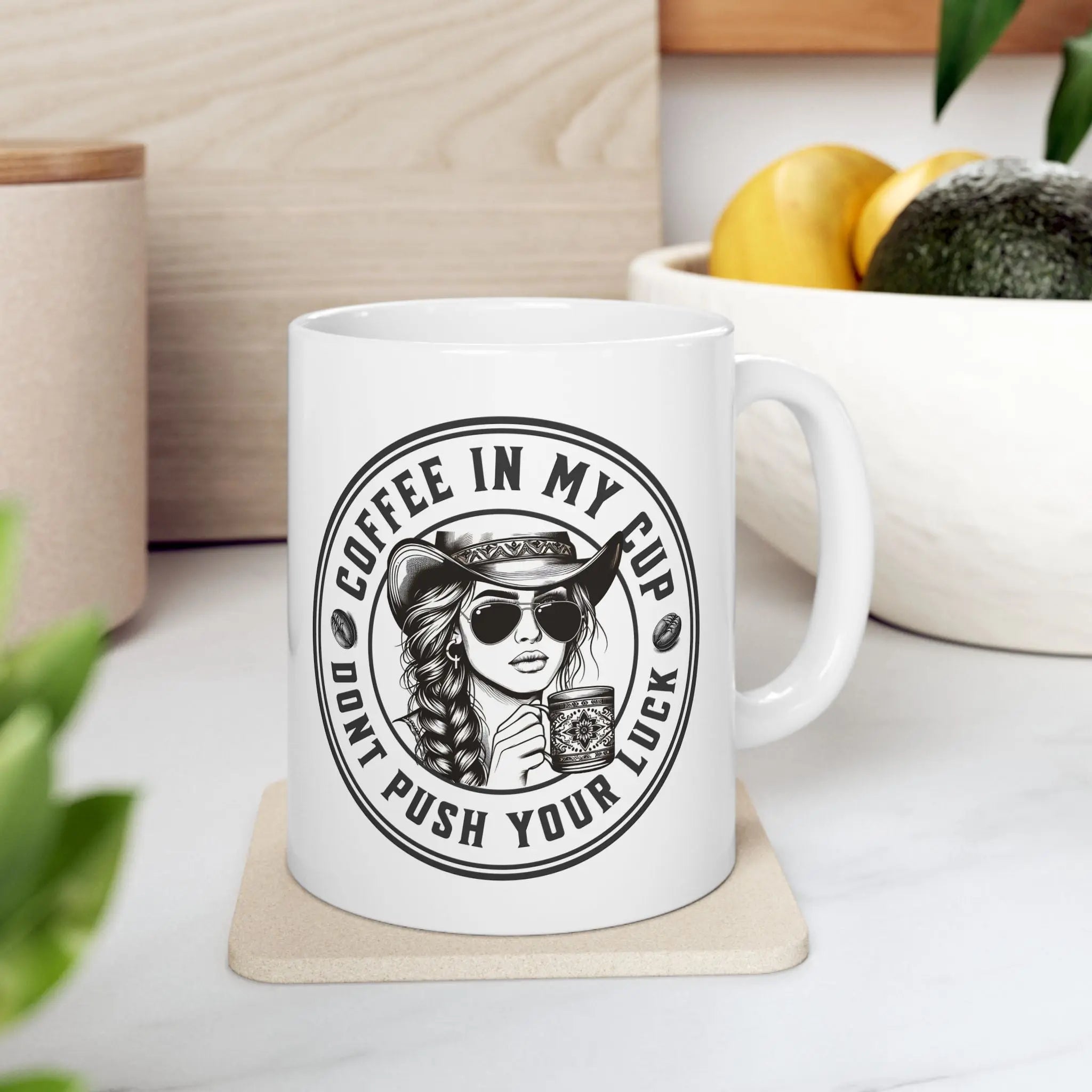 Push Your Luck 11oz Mug - Boldly Bitter Company