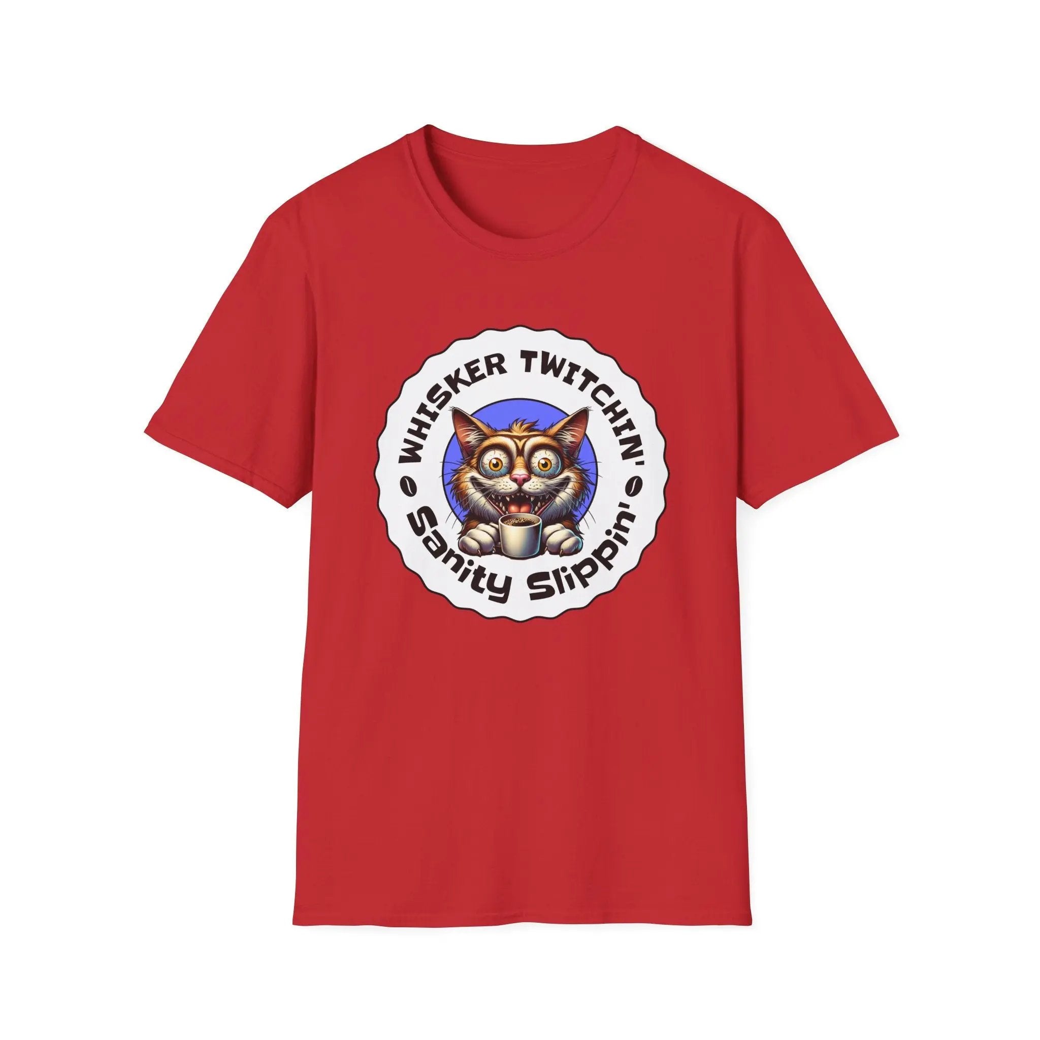 Whisker Twitchin' Sanity Slippin' Tee - Boldly Bitter Company