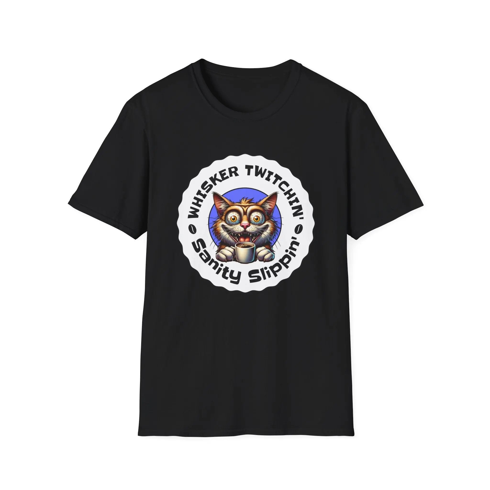 Whisker Twitchin' Sanity Slippin' Tee - Boldly Bitter Company