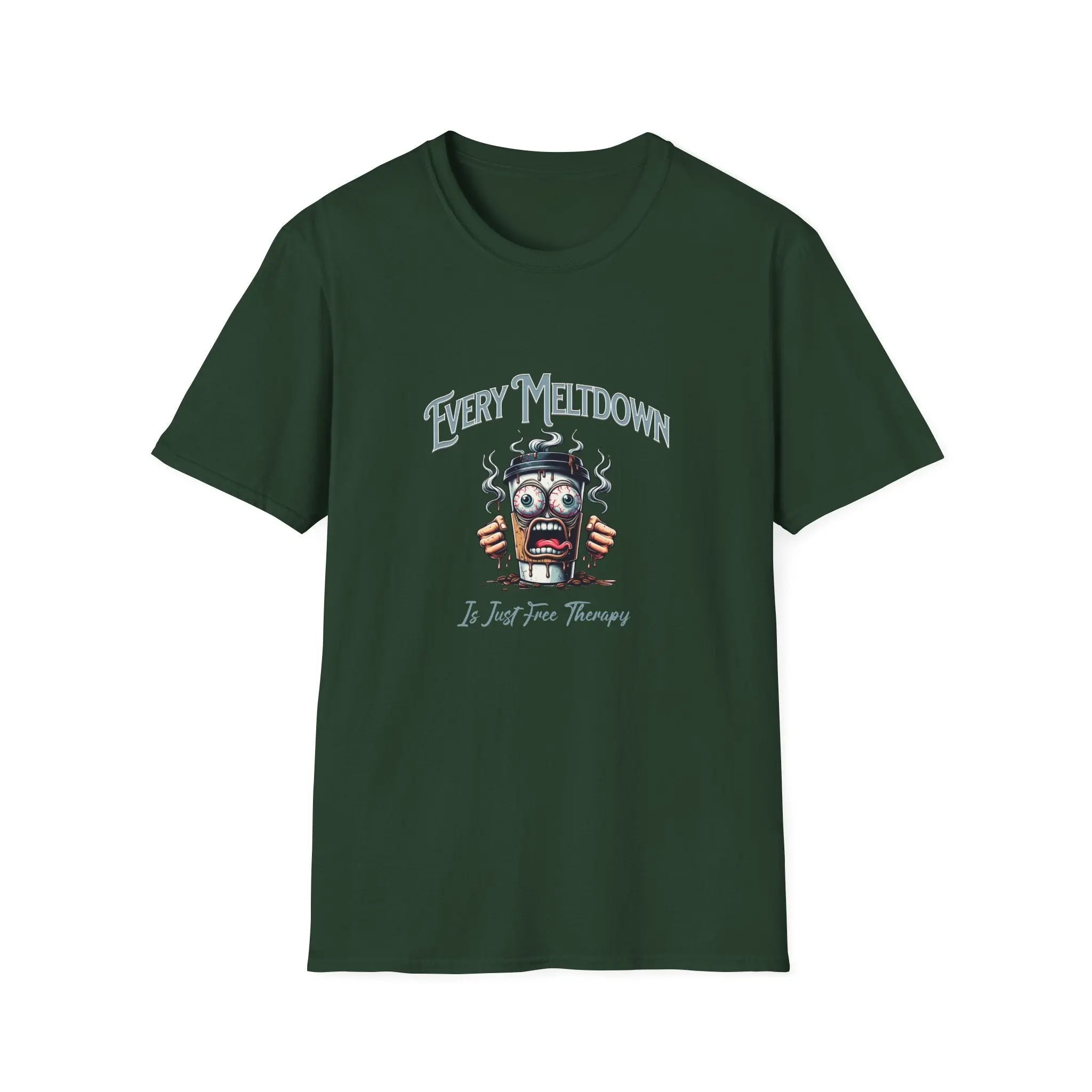 Therapy Coffee Cup T-shirt Printify