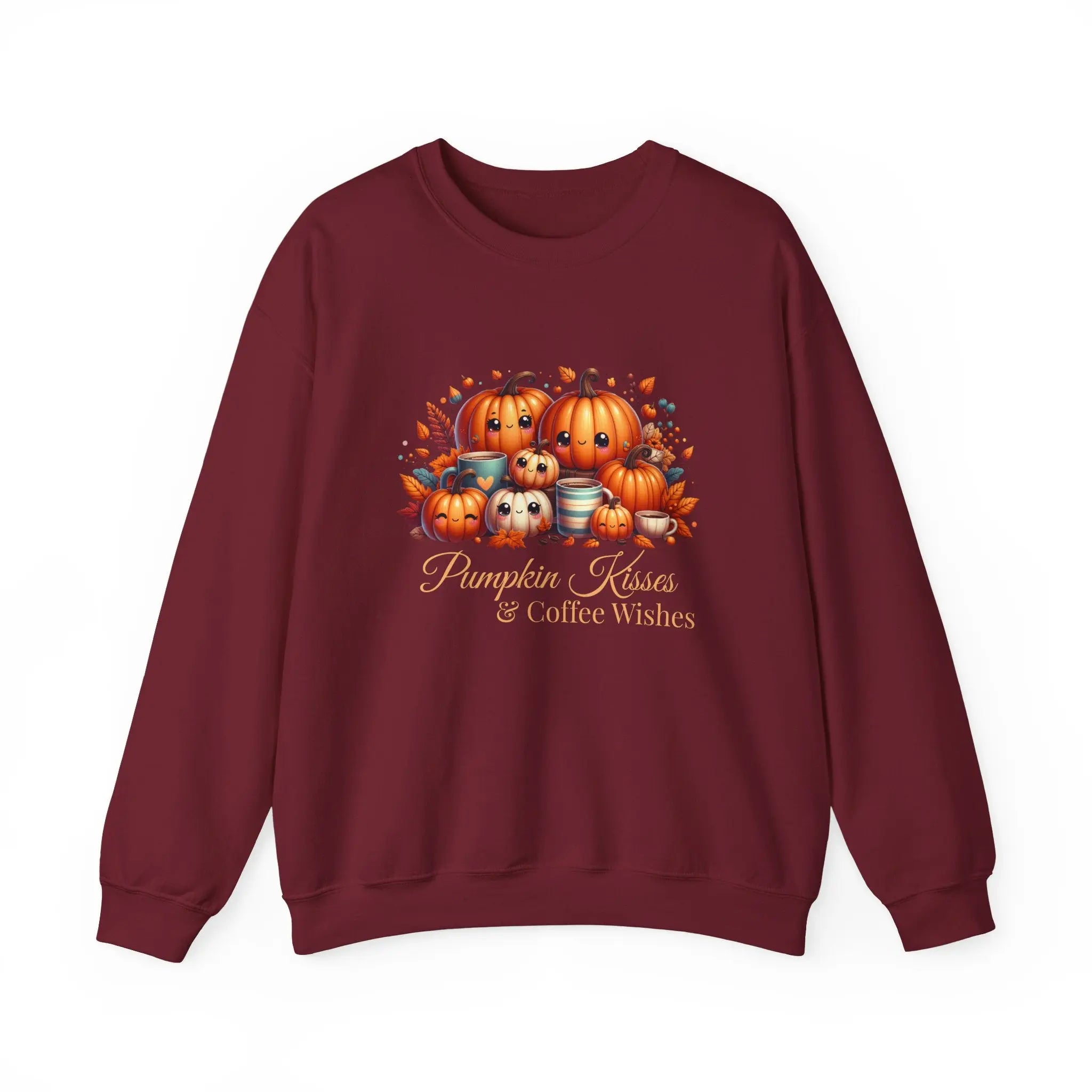 Pumpkin Kisses Sweatshirt Printify