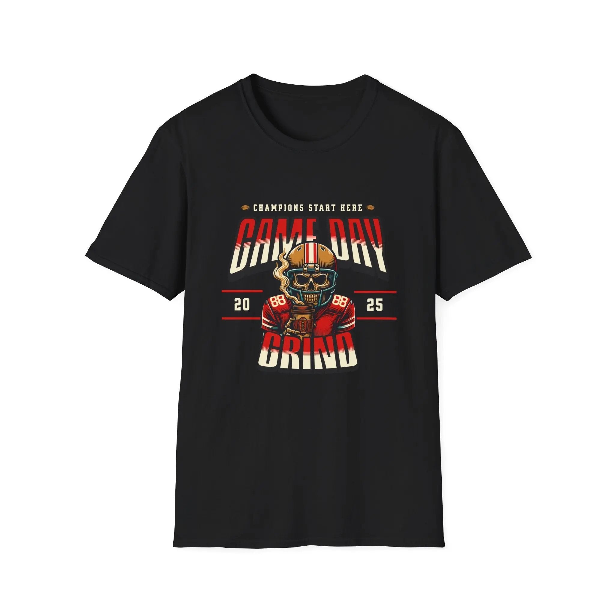 Game Day Grind T-shirt - Football Graphic Tee - Boldly Bitter Company