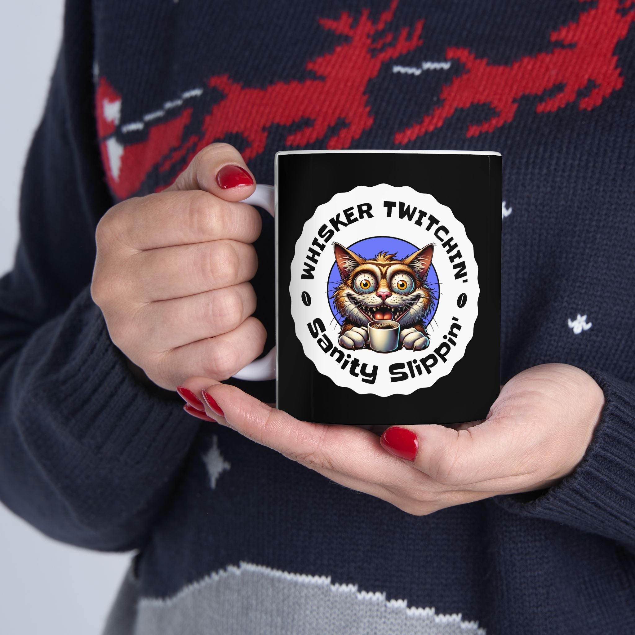 Sanity Slippin Ceramic Mug Printify