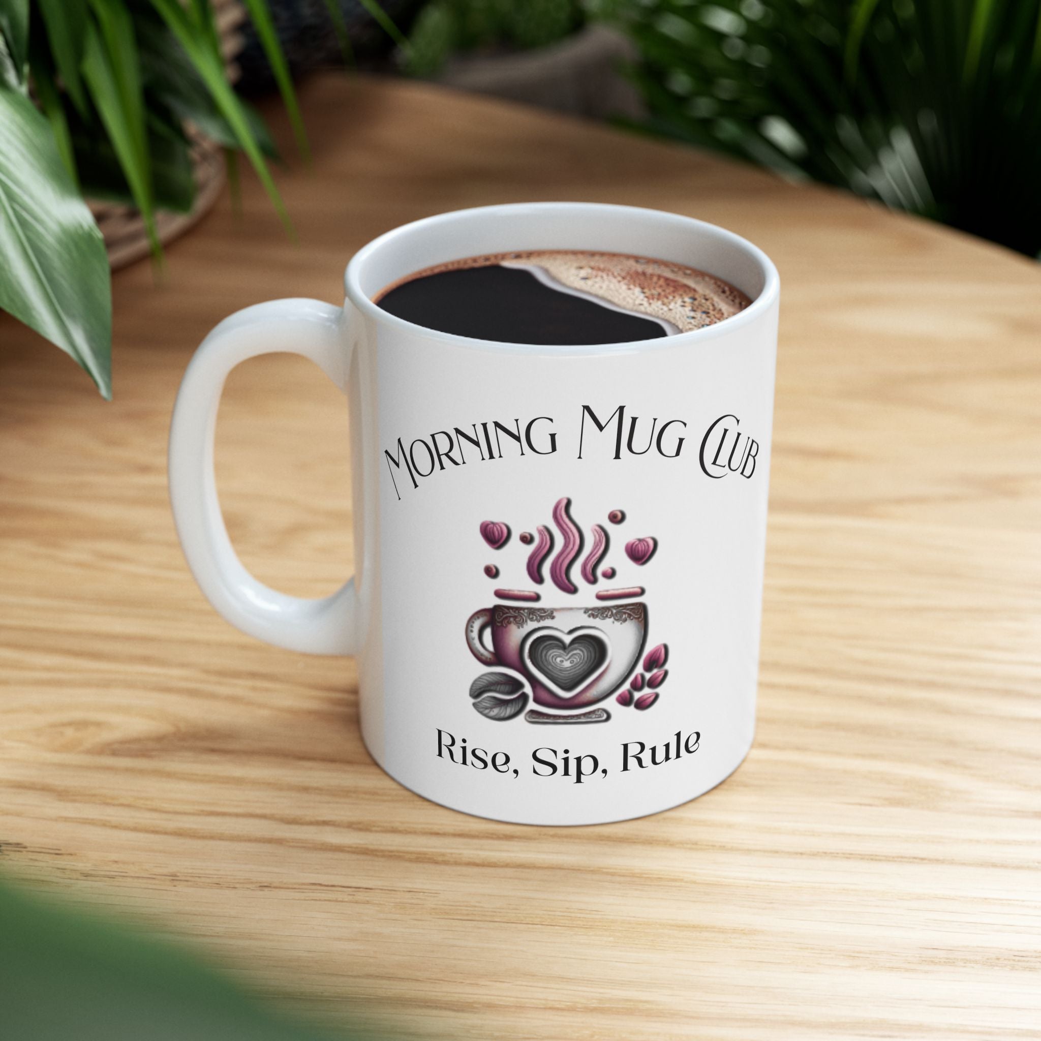 Rise Sip Rule Mug Printify