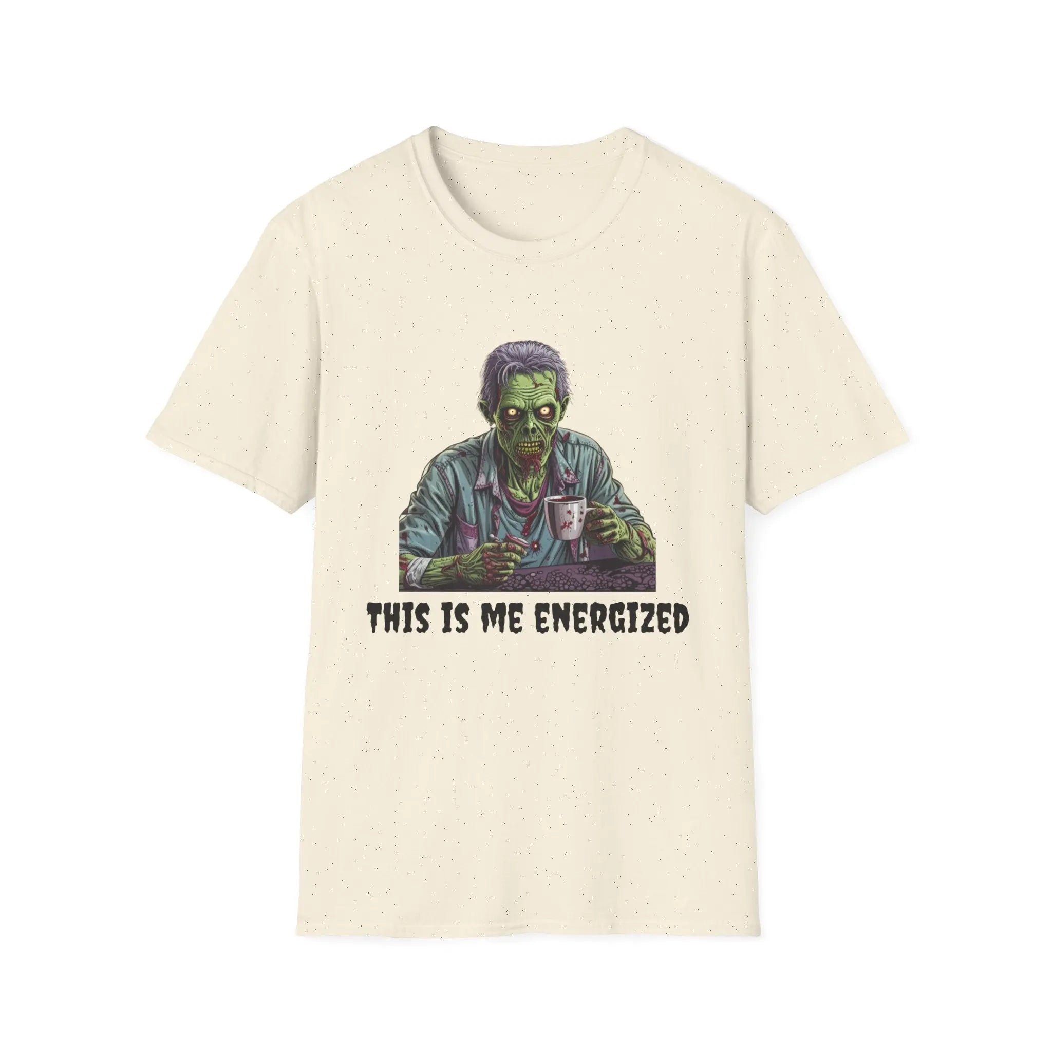 Energized Zombie T-shirt Printify