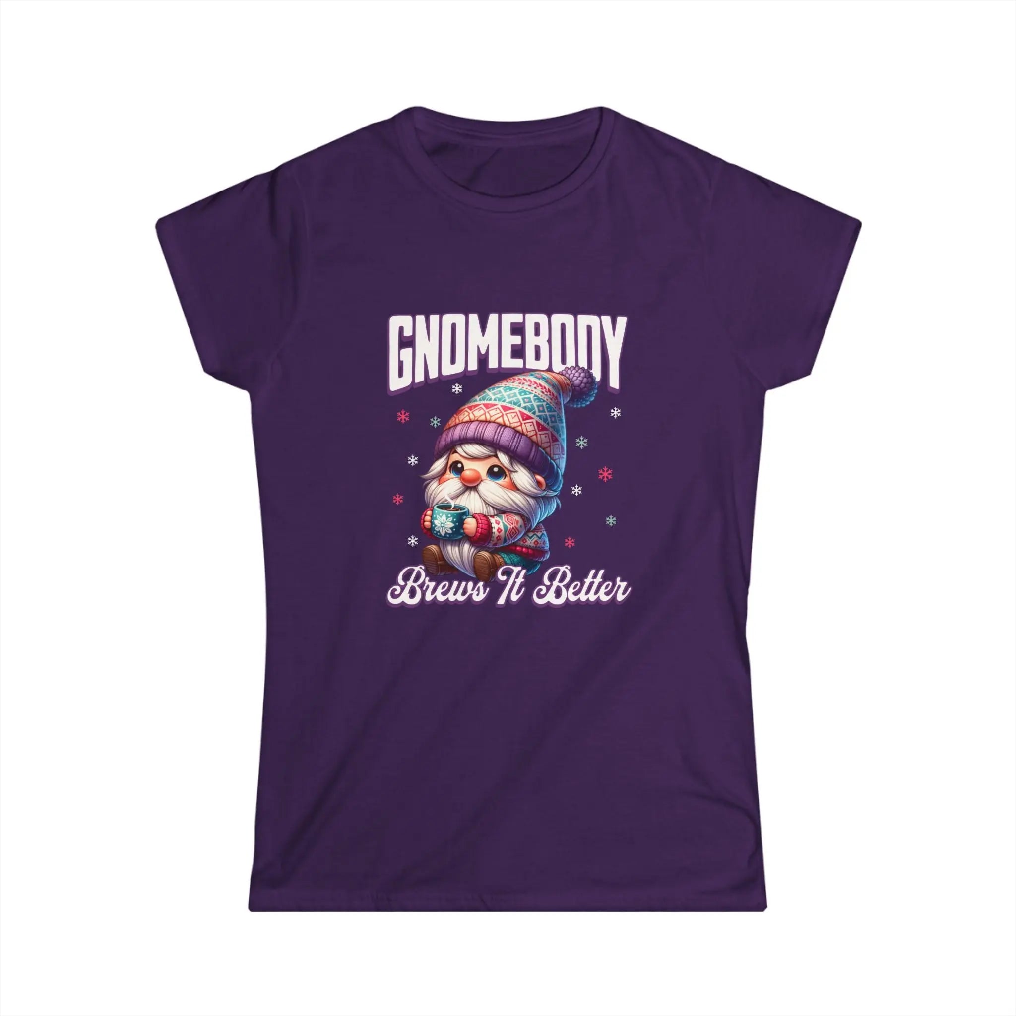 Gnomebody Tee, Cozy Winter Shirt, Gift for Gnome Lovers, Holiday Apparel, Cute Graphic Tee, Fun T-Shirt Printify