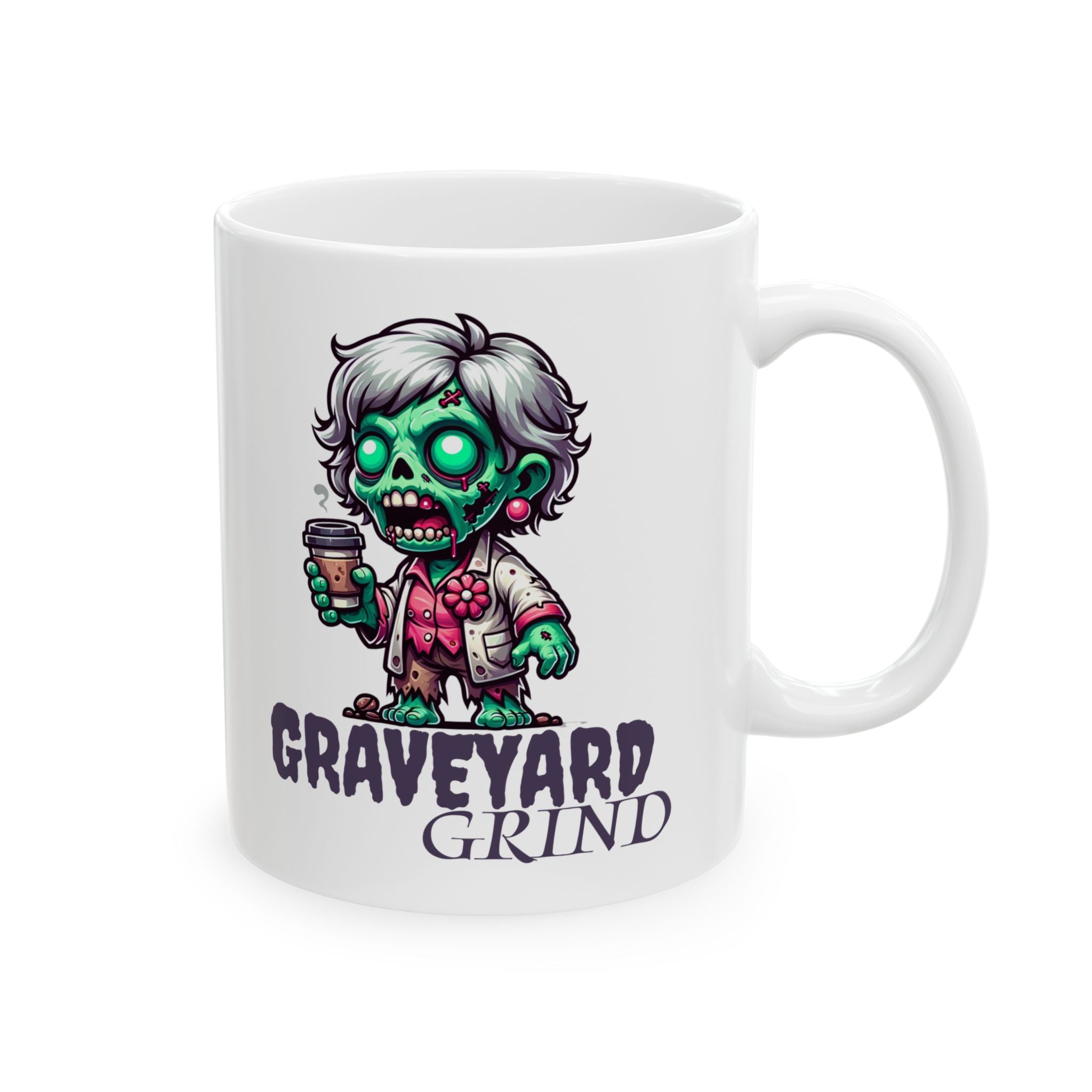 Graveyard Grind Ceramic Mug Printify