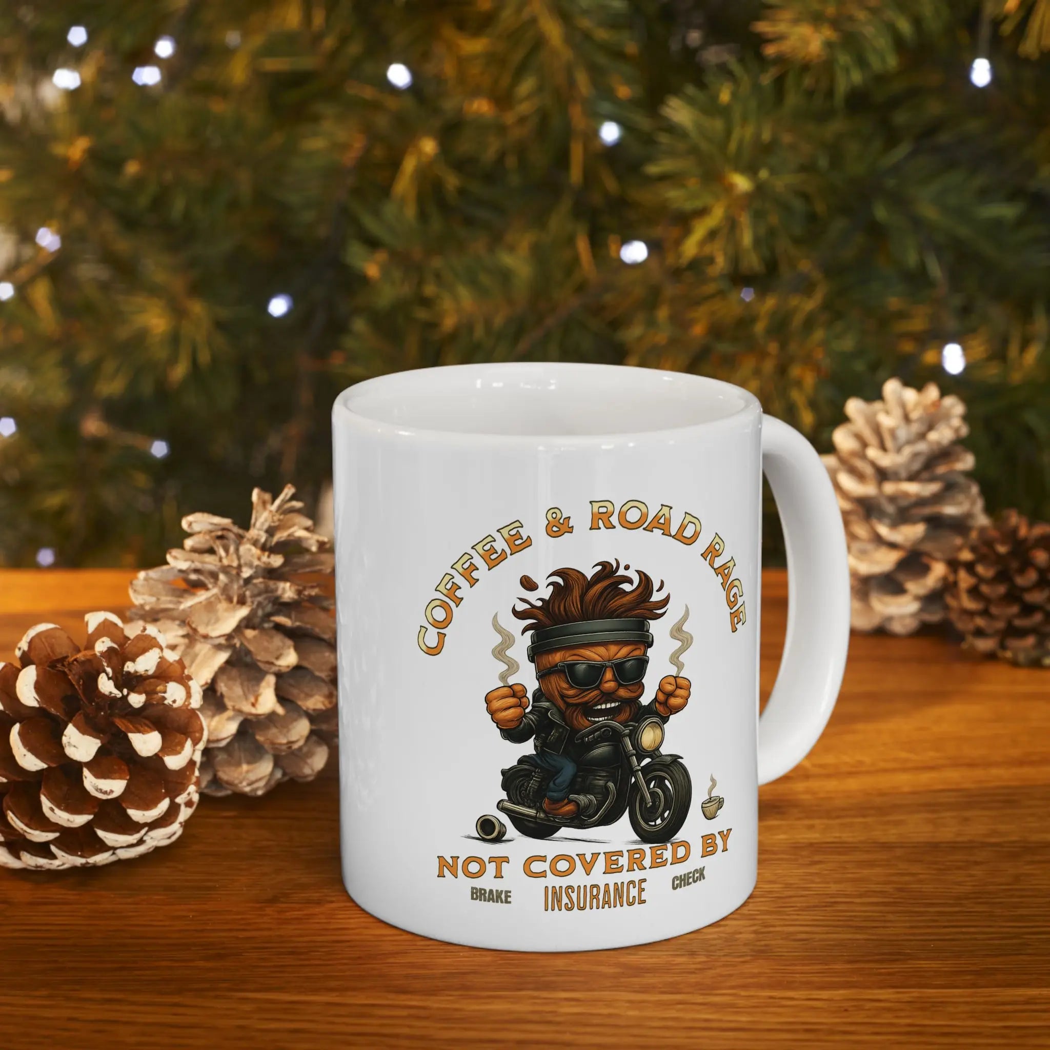 Coffee and Road Rage 11oz Mug Printify