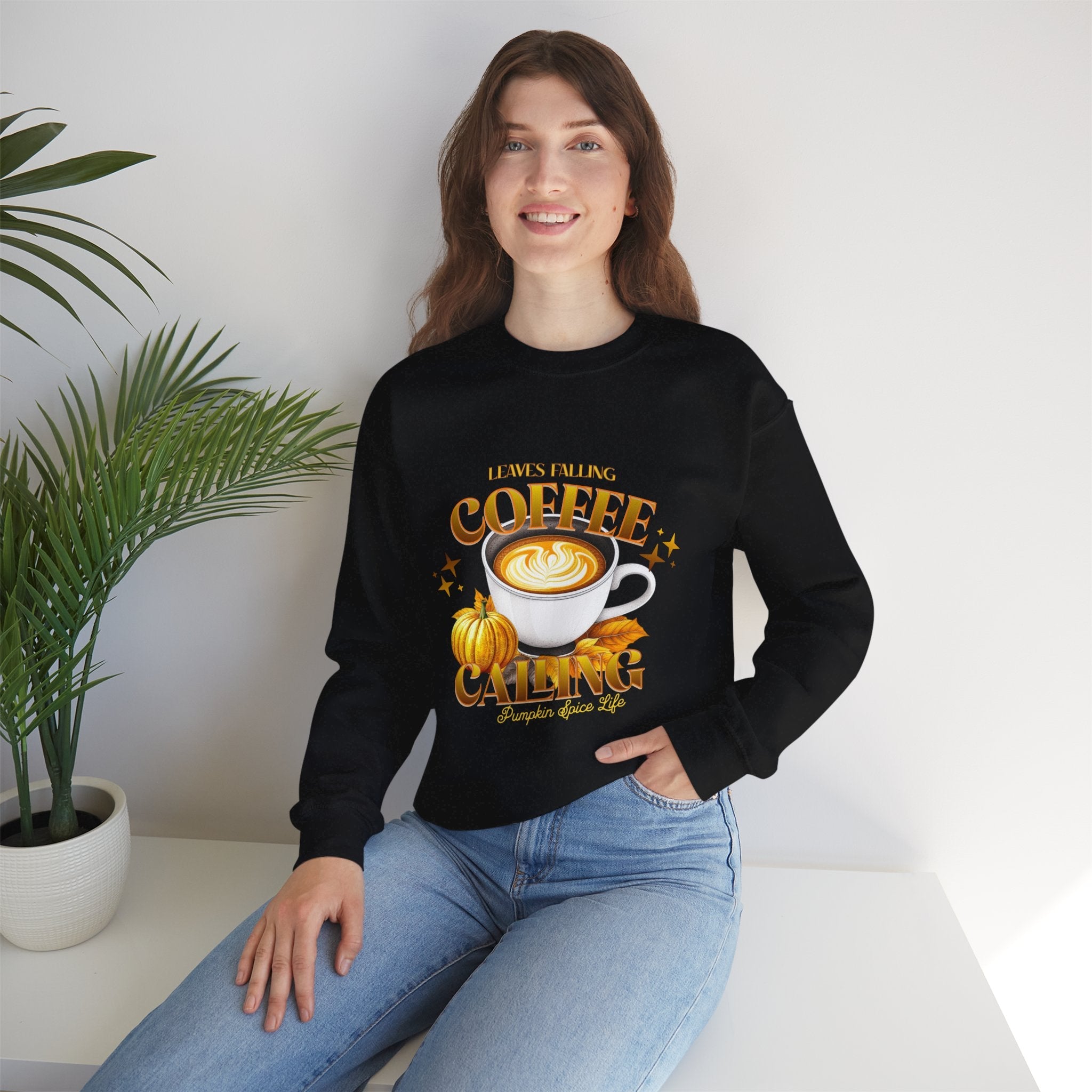 Coffee Calling Sweatshirt Printify