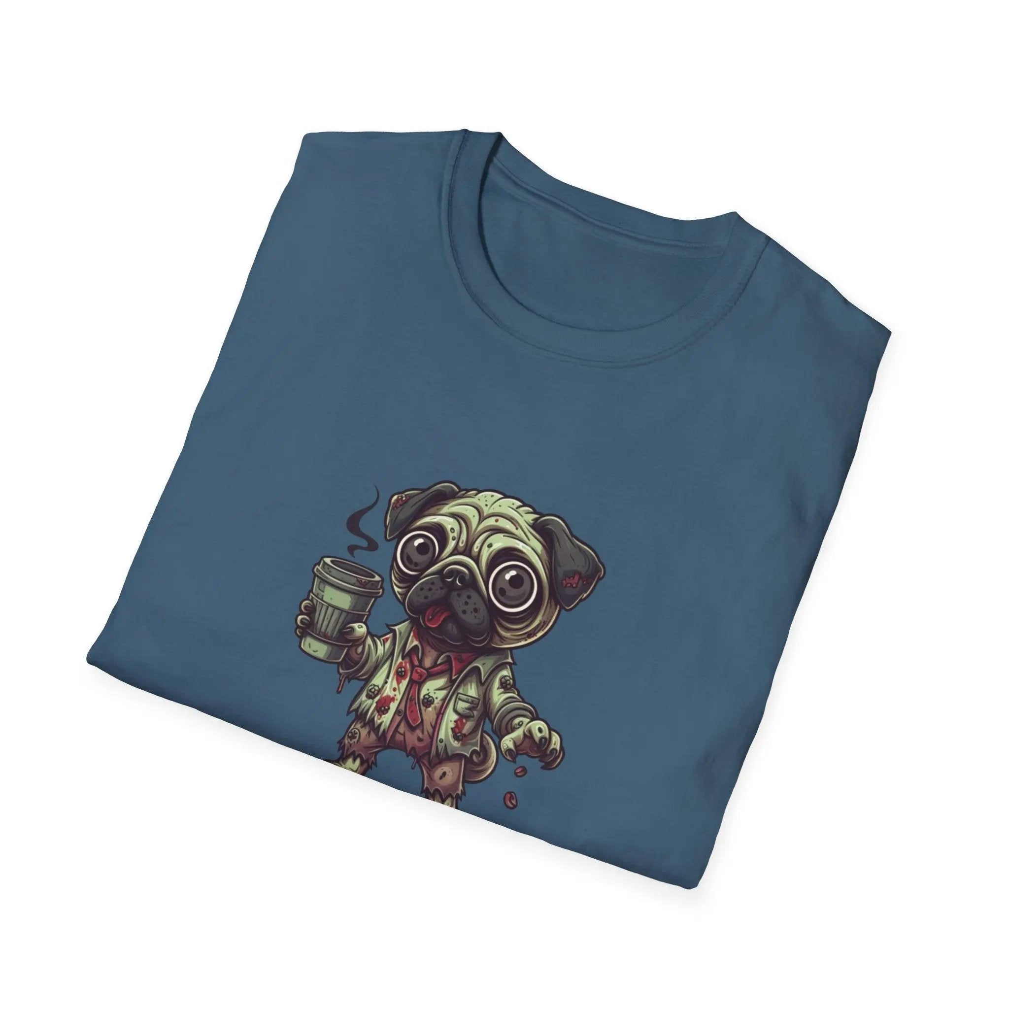 Zombie Dog Coffee T-Shirt – “Bean There, Buried That” - Boldly Bitter Company