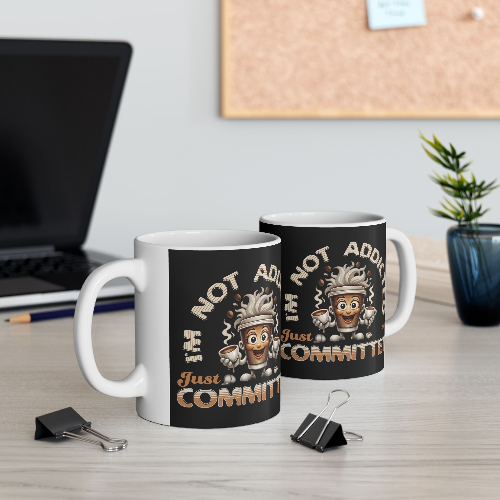 Just Committed Ceramic Mug Printify
