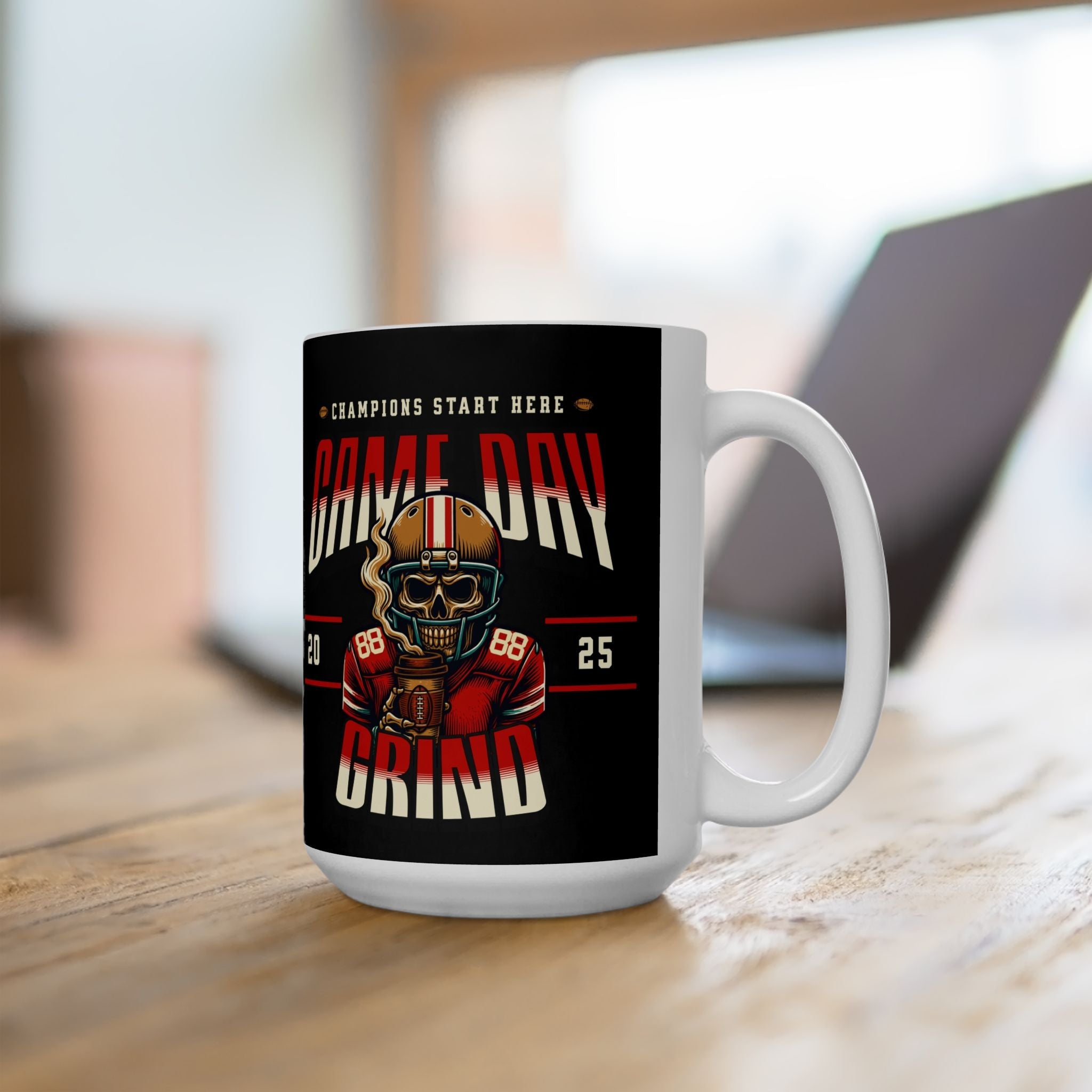 Game Day Grind Ceramic Mug Printify