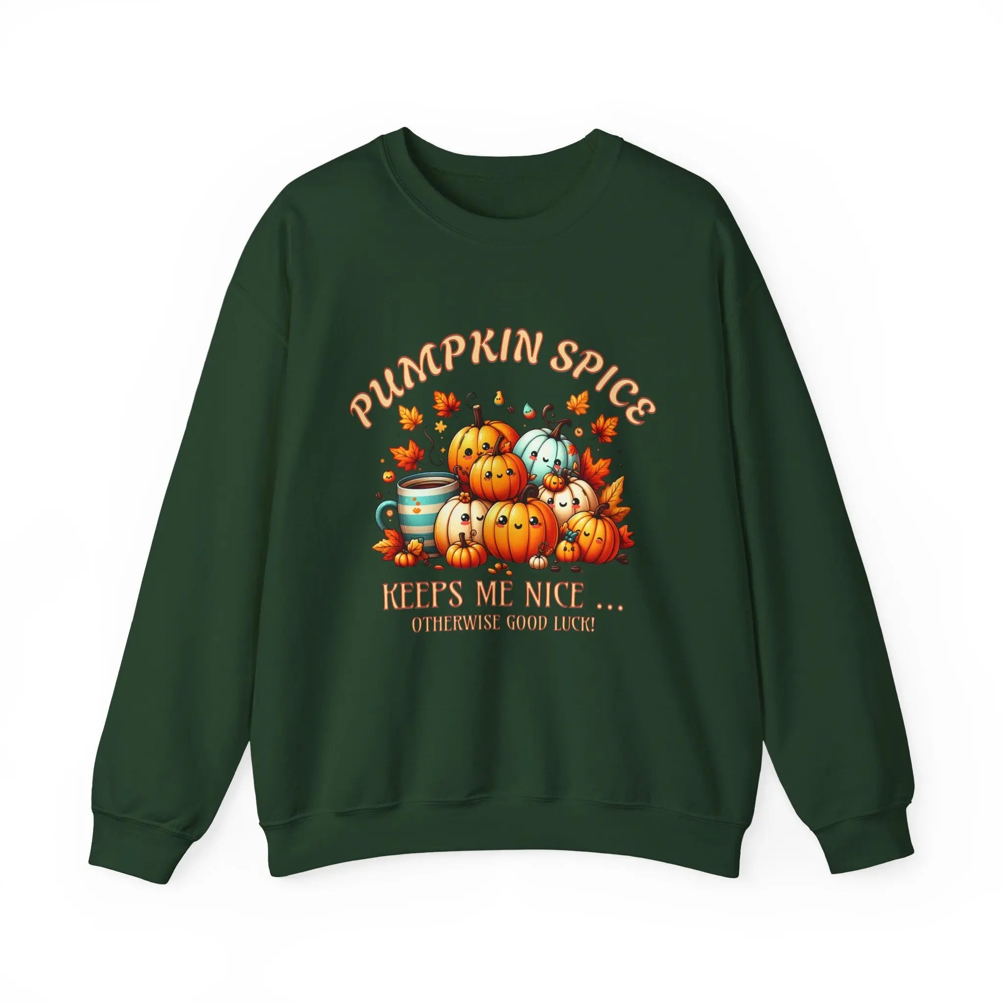 Pumpkin Spice Sweatshirt - Otherwise Good Luck Printify