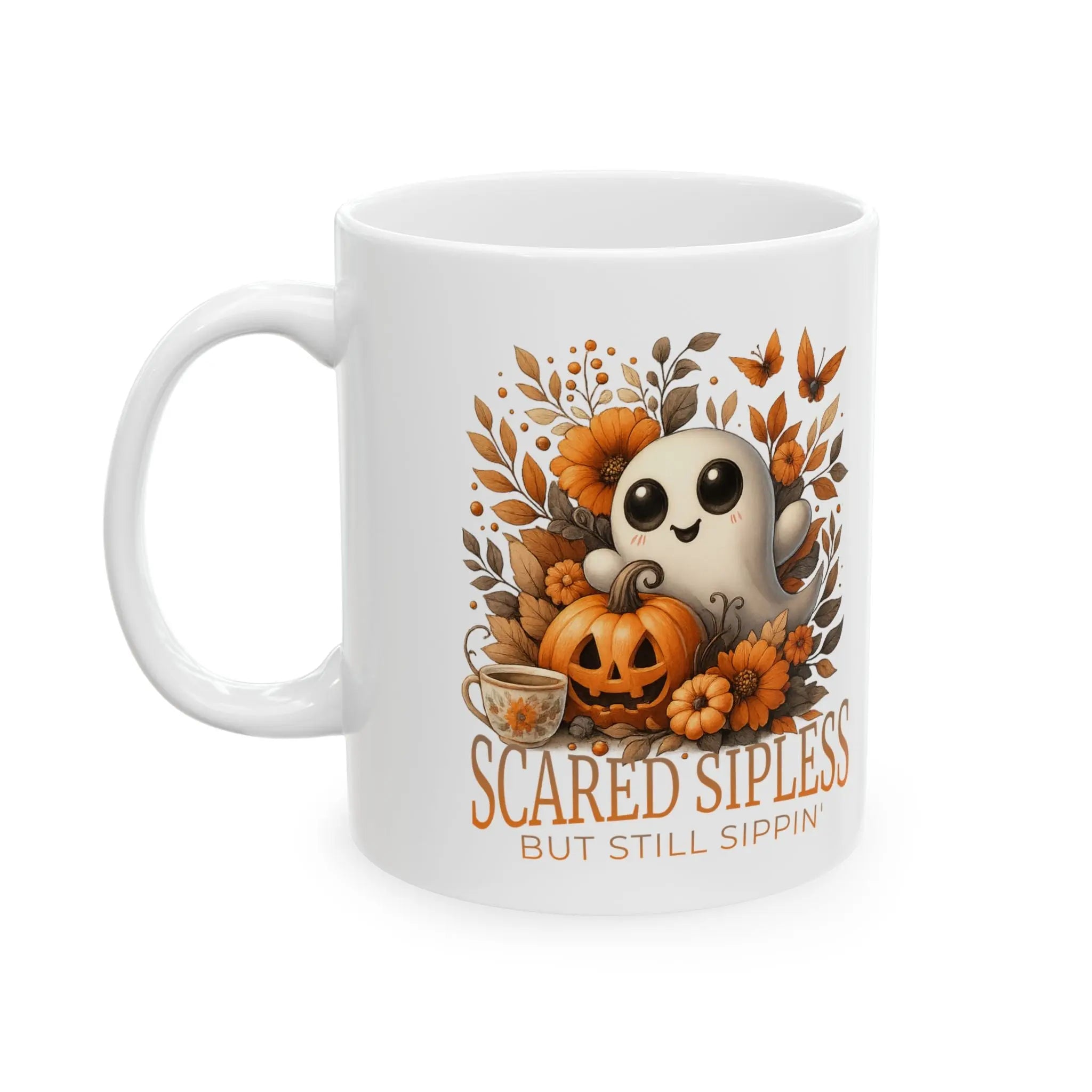 Scared Sipless 11oz Mug Printify