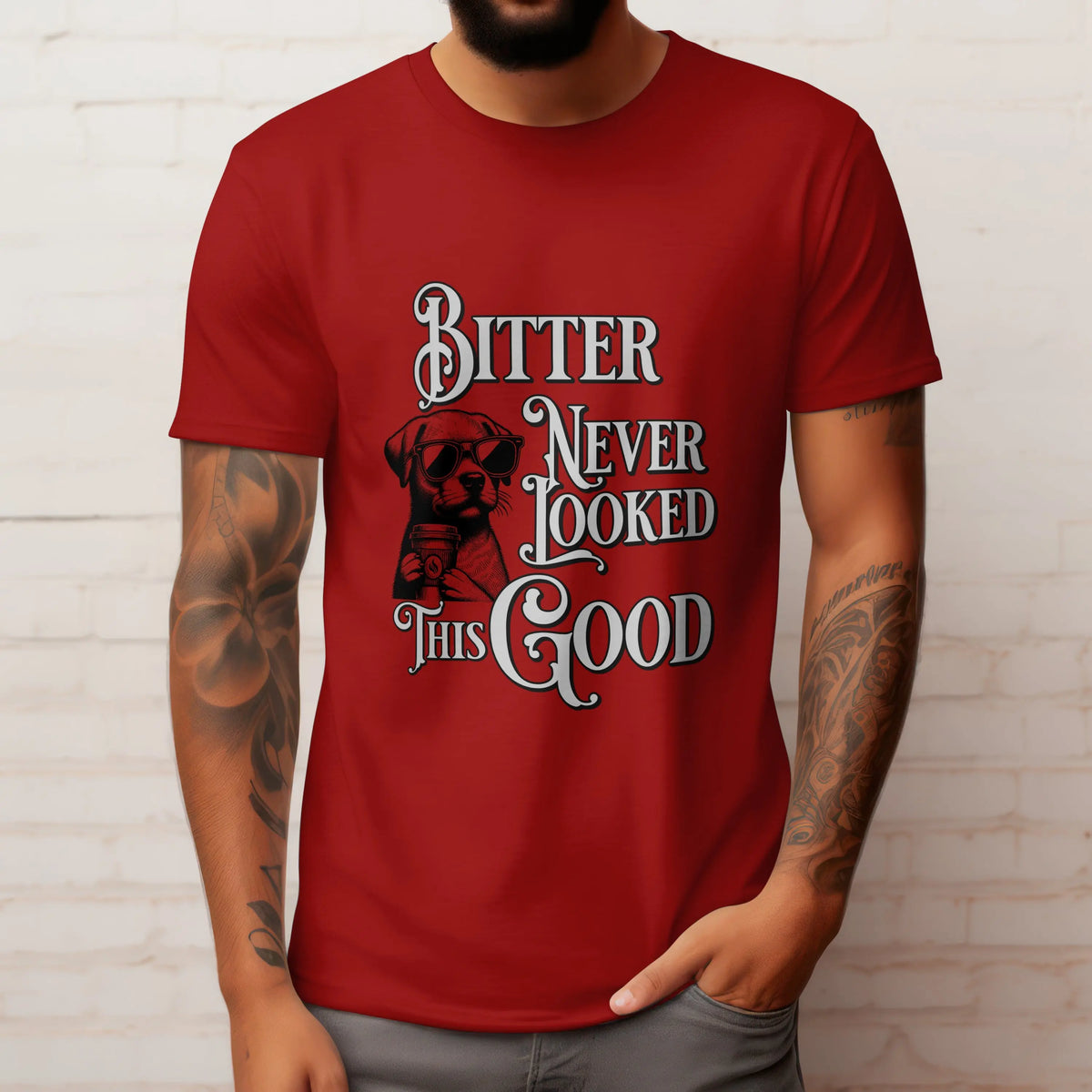 Men-s-T-shirt Boldly Bitter Company