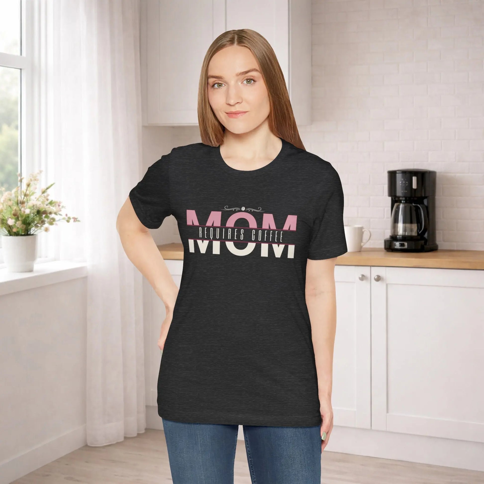 Mom Requires Coffee Tee - Boldly Bitter Company