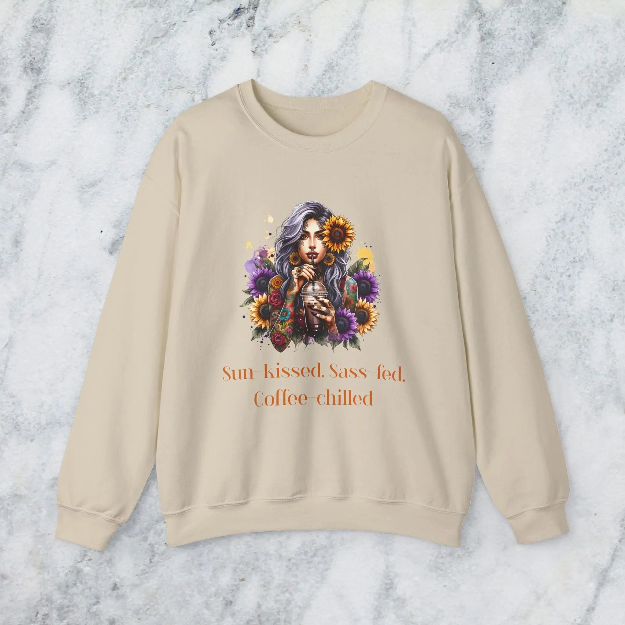 Sun-Kissed Sweatshirt Printify