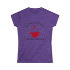 Bring Coffee Tshirt - Bring Coffee or Bring Silence decorative coffee tee Printify