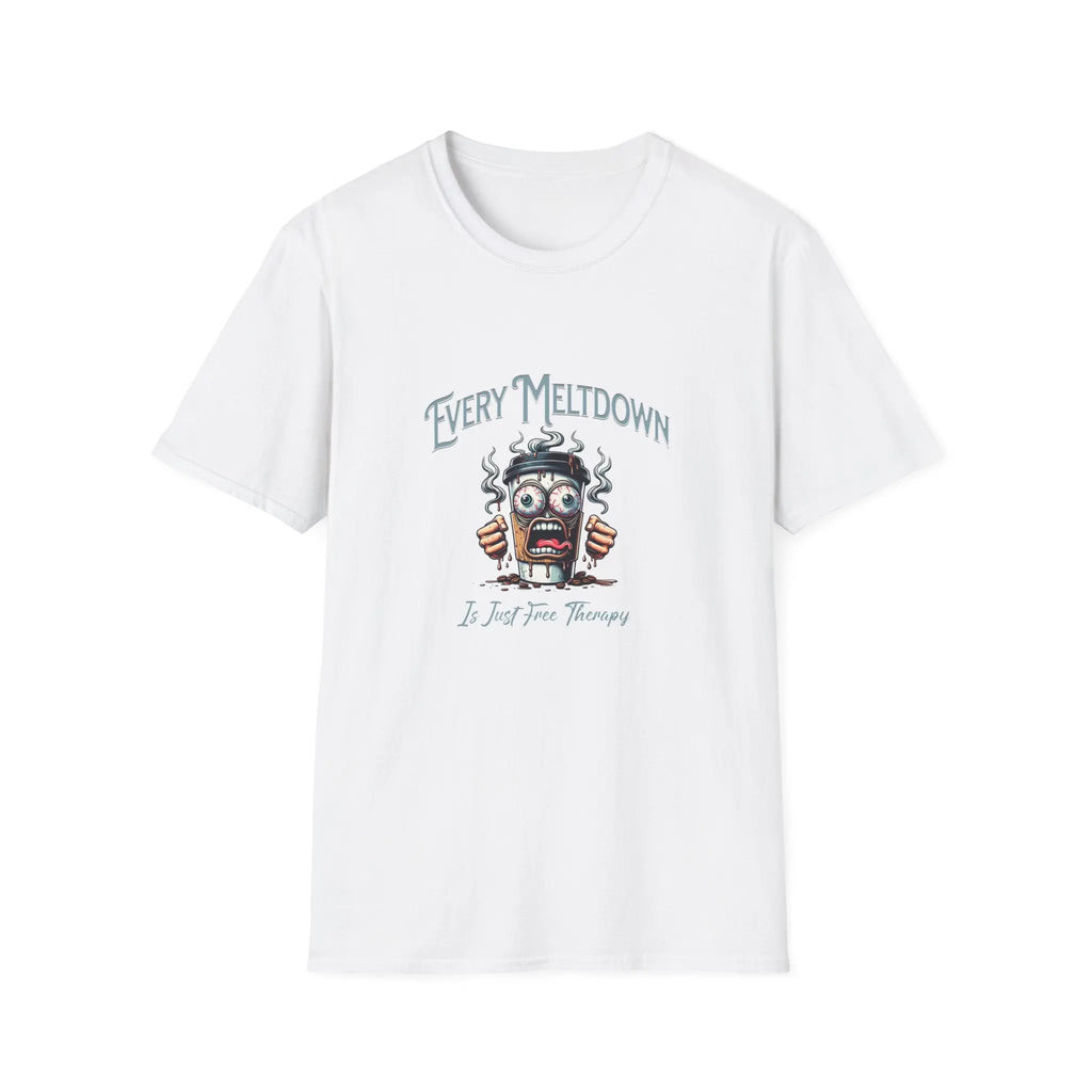 Therapy Coffee Cup T-shirt Printify
