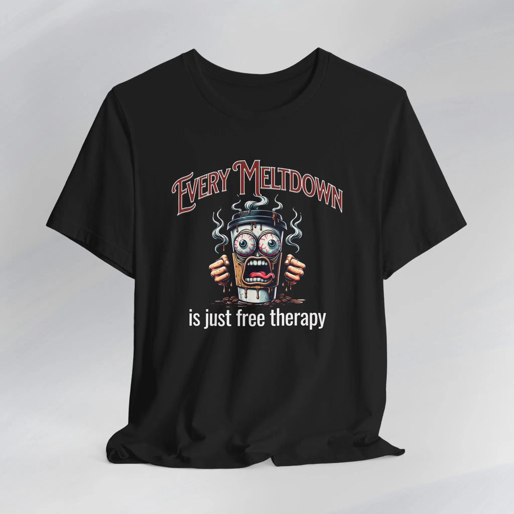 Free Therapy Coffee Tee - Boldly Bitter Company