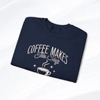 Coffee Makes This Shift Tolerable Sweatshirt Printify