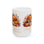 Pumpkin Kisses Ceramic Mug Printify