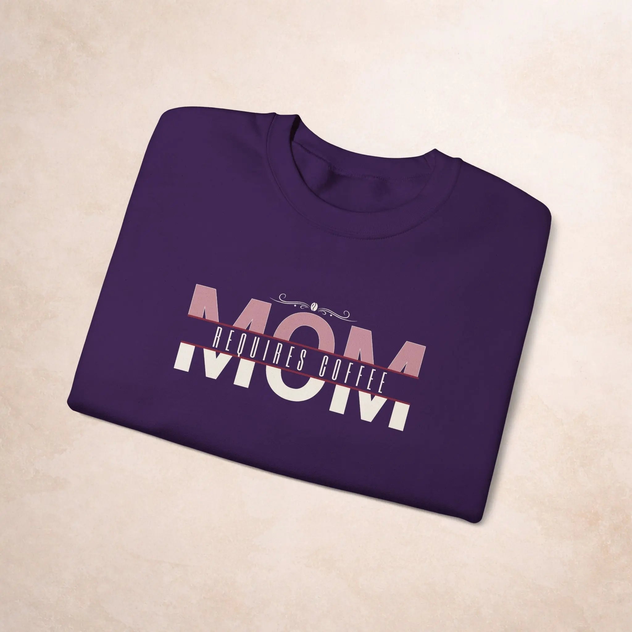 Mom Requires Coffee Sweatshirt Printify