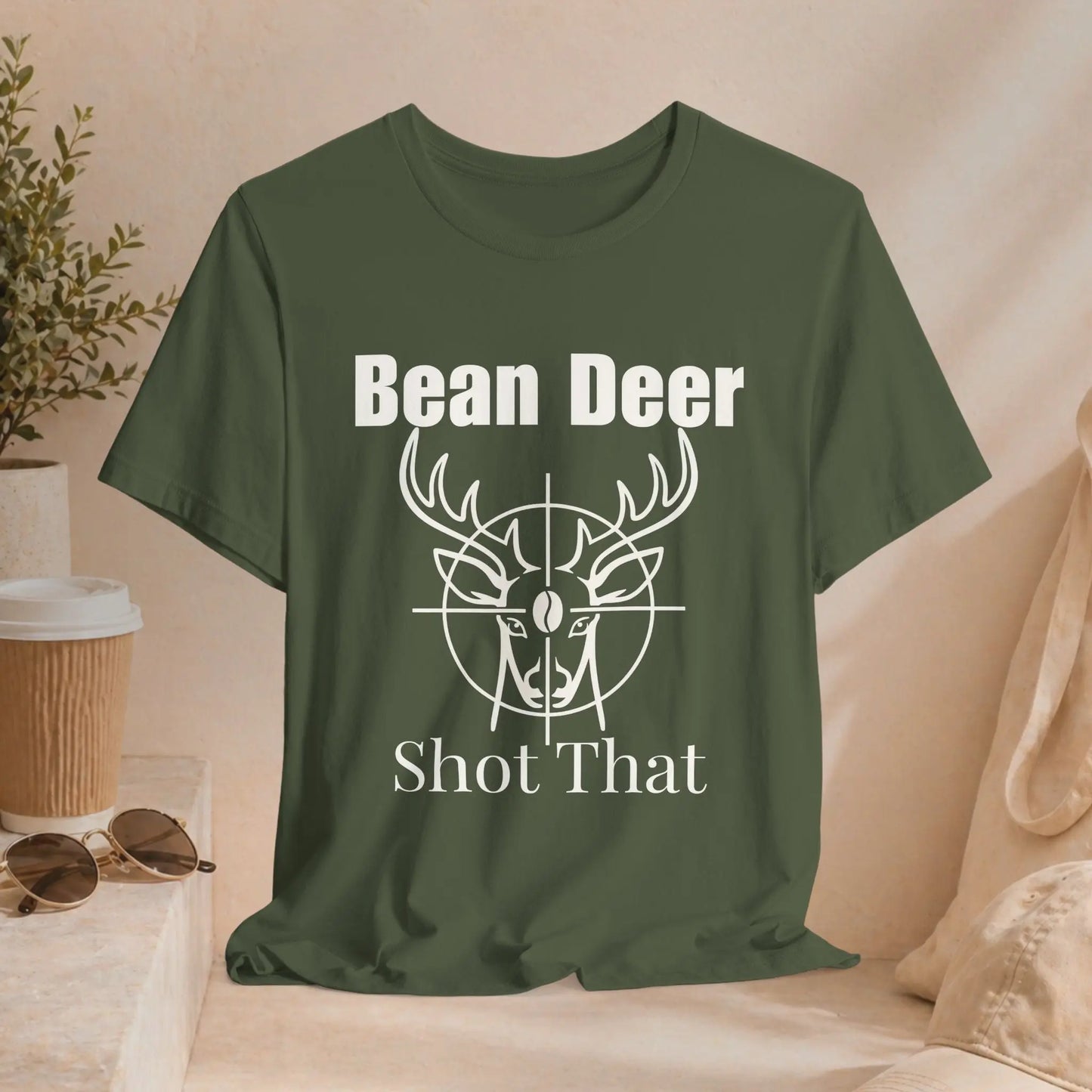 Bean Deer Shot That Tee - Boldly Bitter Company