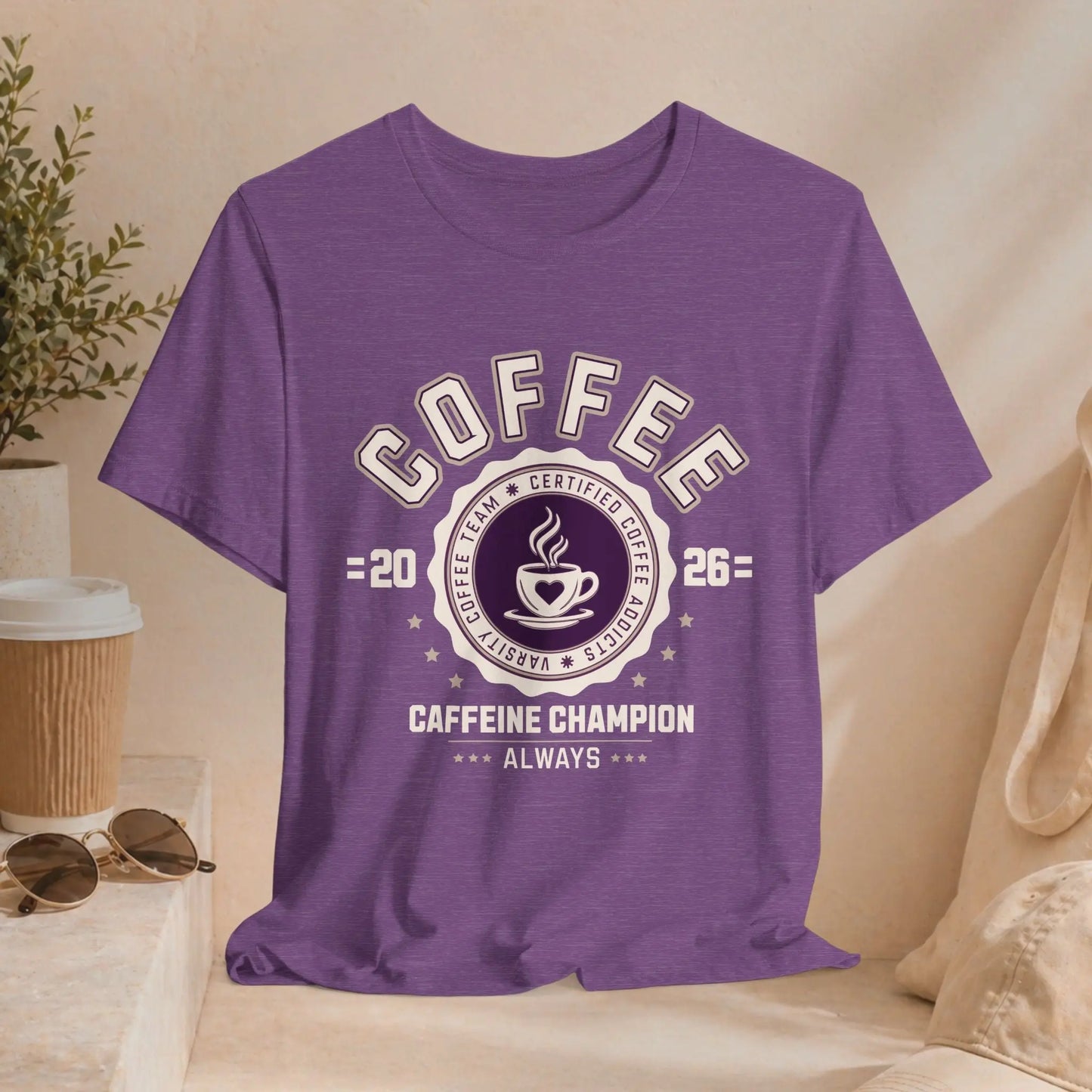 Varsity Coffee Champion Tee Printify