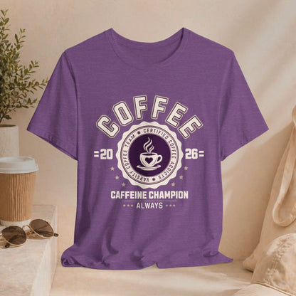 Varsity Coffee Champion Tee Printify